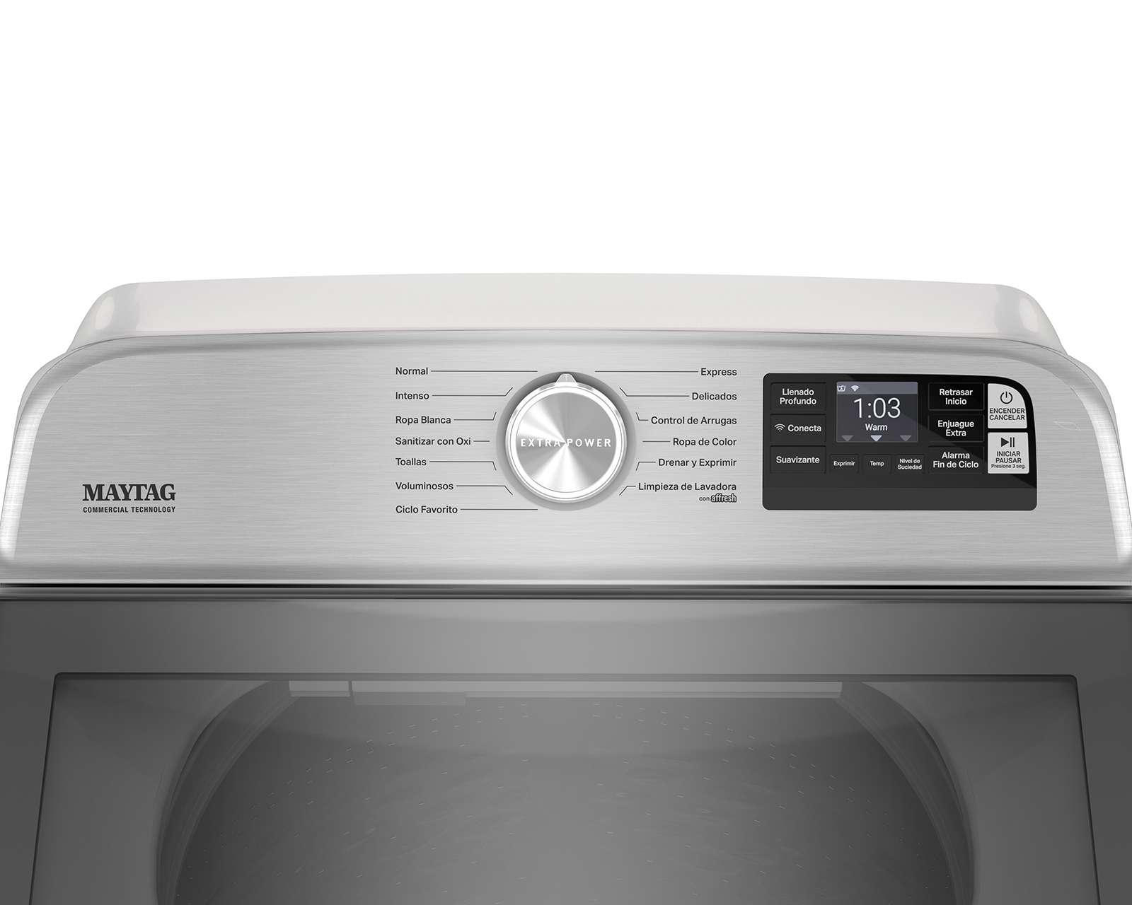 Foto 4 pulgar | Lavadora Maytag Automática 7MMVW7230LW  28 kg Blanca