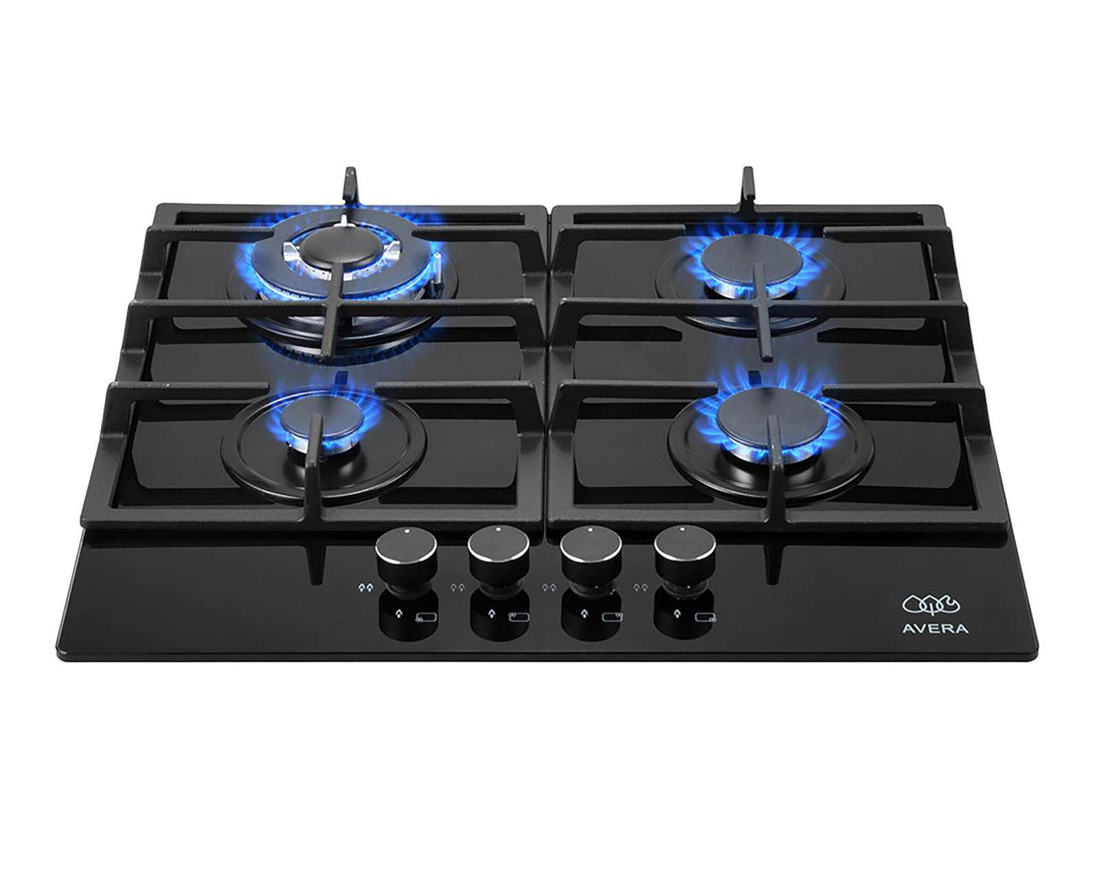 Parrilla Empotrable Avera de Gas HEV4 Negra $5,999