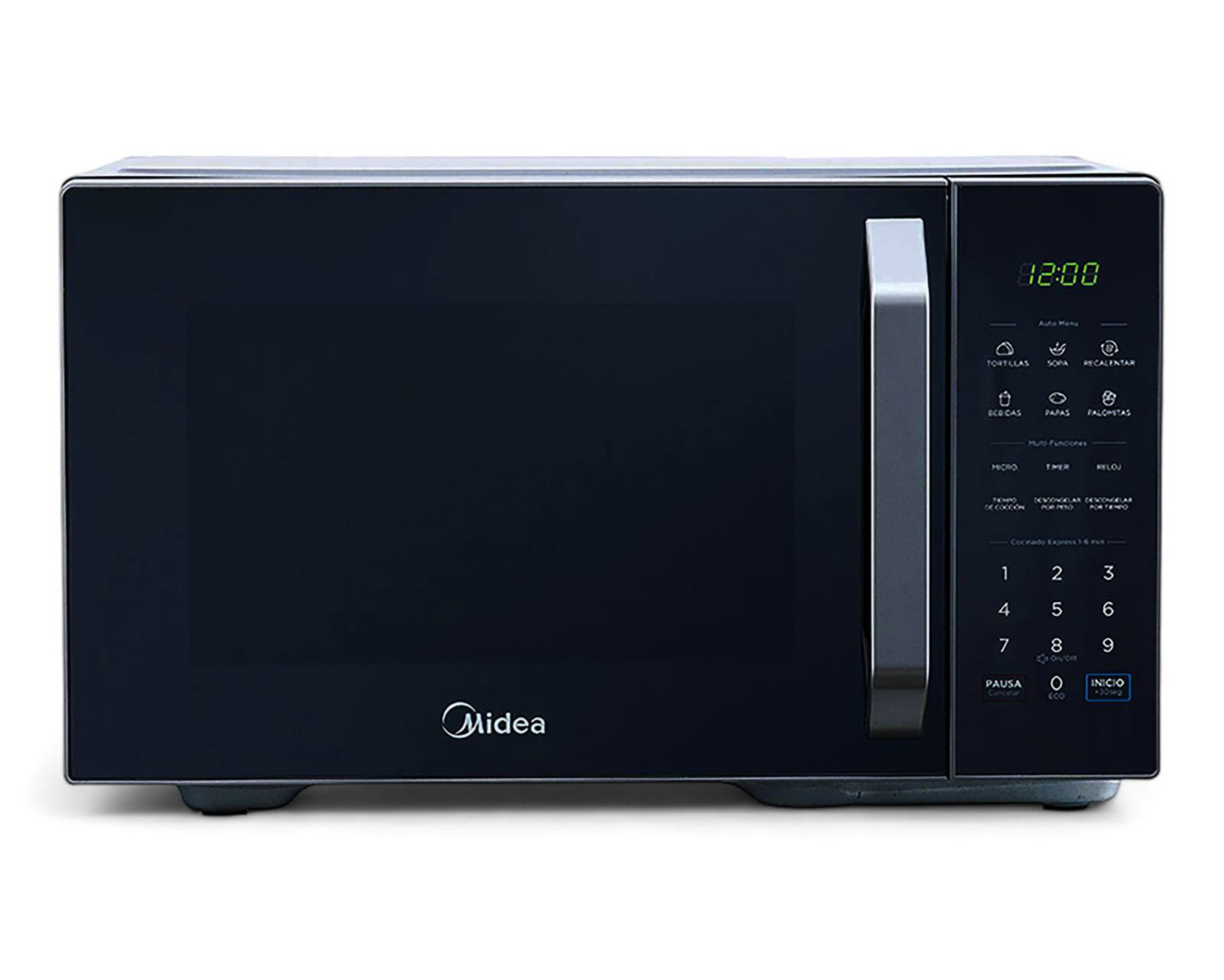 Horno de Microondas Midea 1.1 Pies MMDX11S2MG Silver