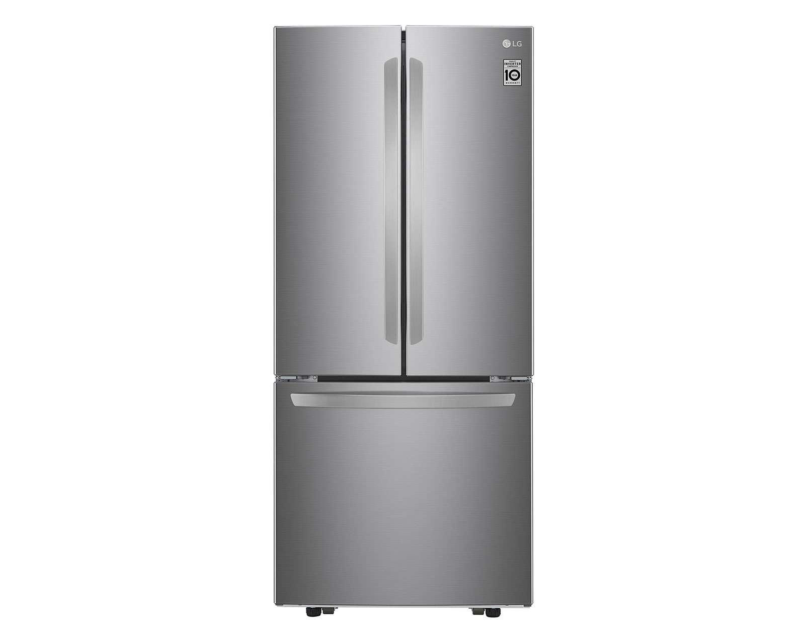 Foto 2 pulgar | Refrigerador LG GM22BIP French Door 22 Pies Plateado