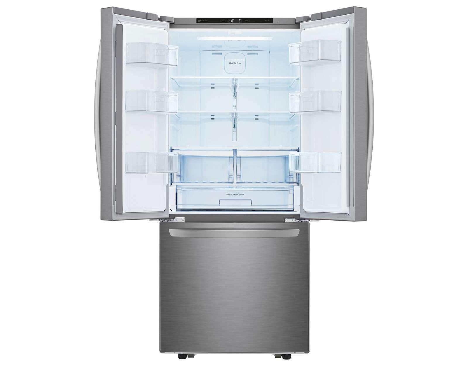 Foto 3 pulgar | Refrigerador LG GM22BIP French Door 22 Pies Plateado