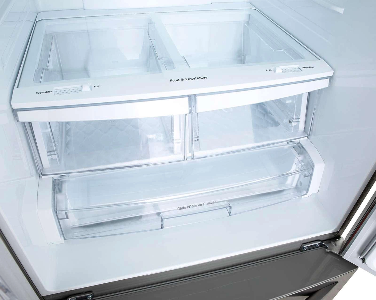 Foto 5 pulgar | Refrigerador LG GM22BIP French Door 22 Pies Plateado