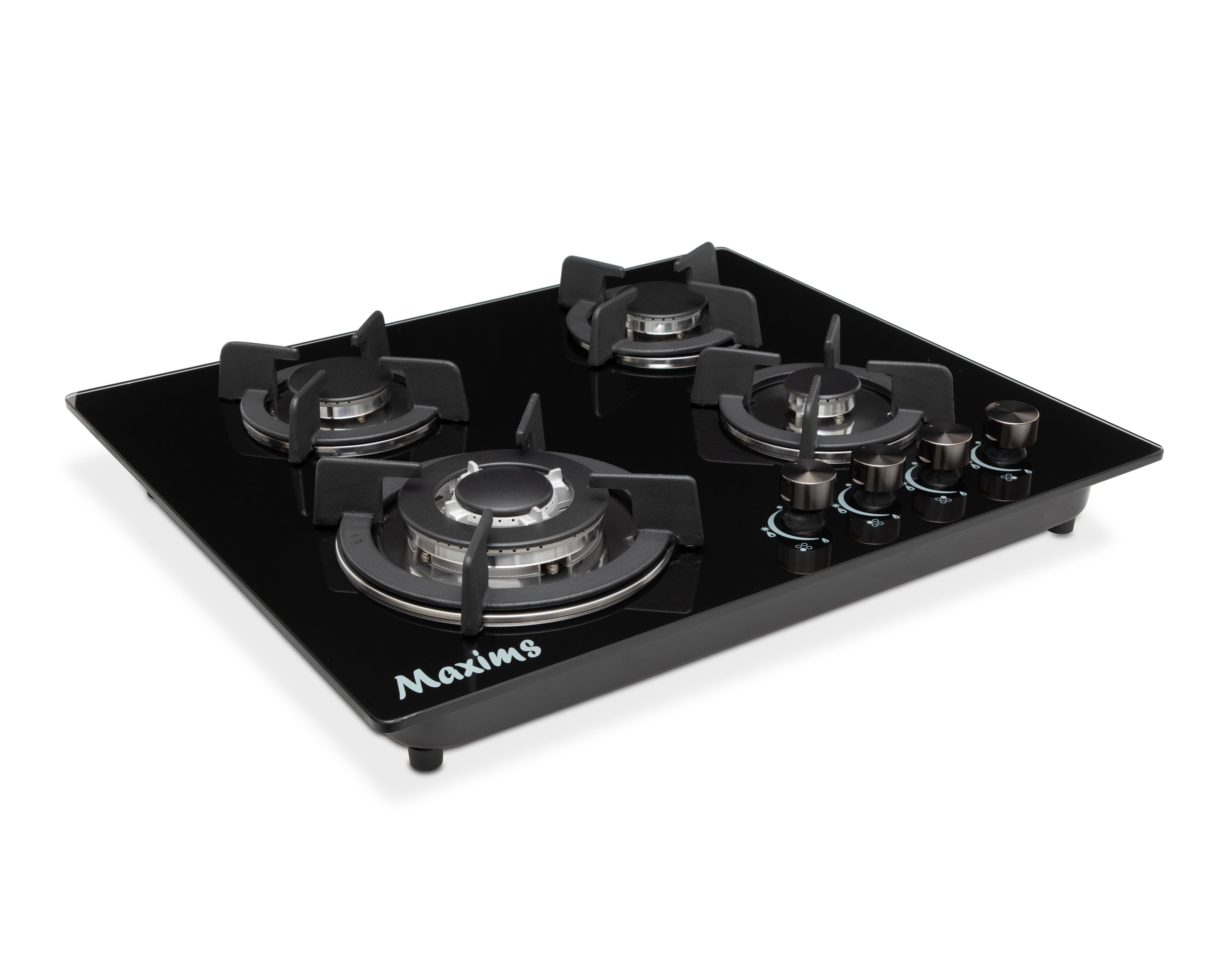 Parrilla Empotrable Maxims de Gas 60 cm JZBS4S Negra
