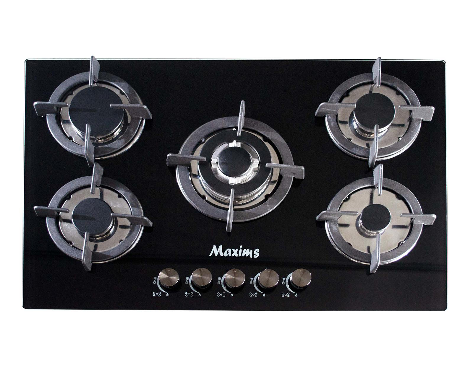 Parrilla Empotrable Maxims de Gas 76 cm JZBS5B Negra $3,599