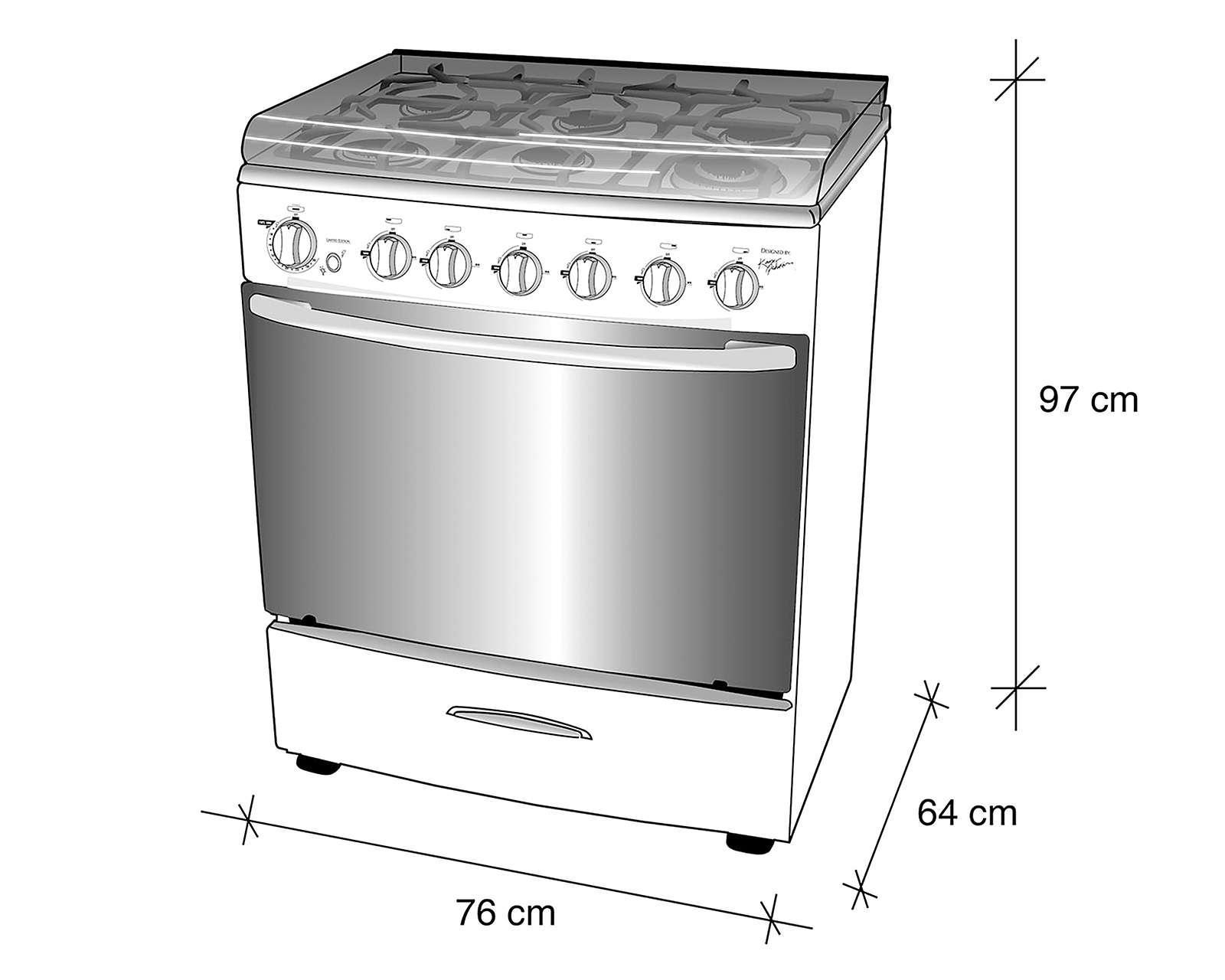 Foto 5 pulgar | Estufa Koblenz de Piso 30" con 6 Quemadores de Gas EK-5231-VC-IVHIC VER