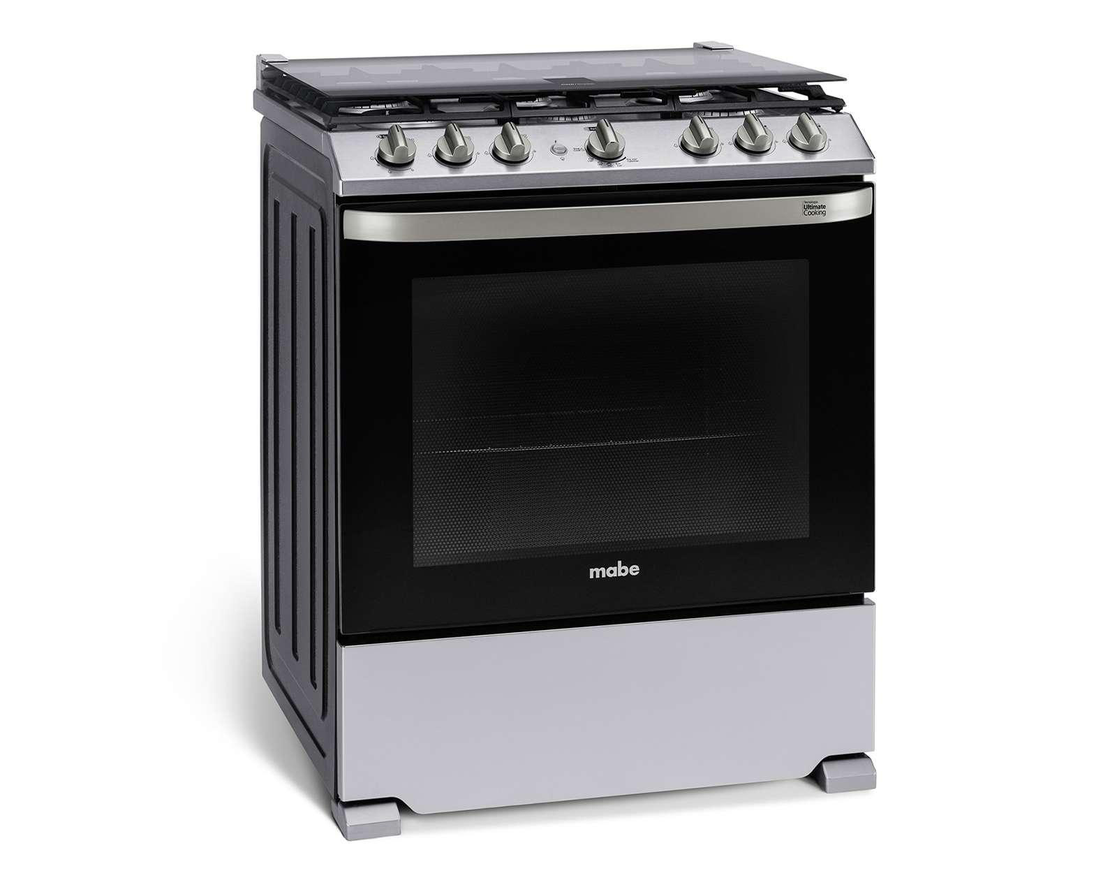 Estufa Mabe de Piso 30" con 6 Quemadores de Gas EMH7612DSS0