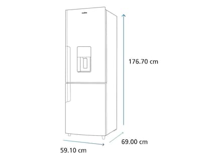 Foto 10 | Refrigerador Mabe RMB300IZMRP0 Bottom Mount 11 Pies Negro