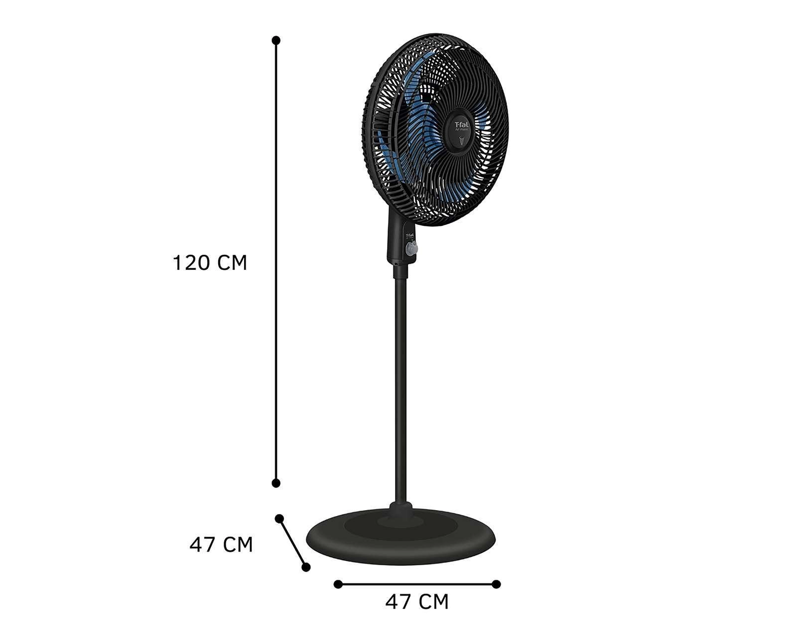 Foto 5 | Ventilador de Pedestal T-FAL 16"