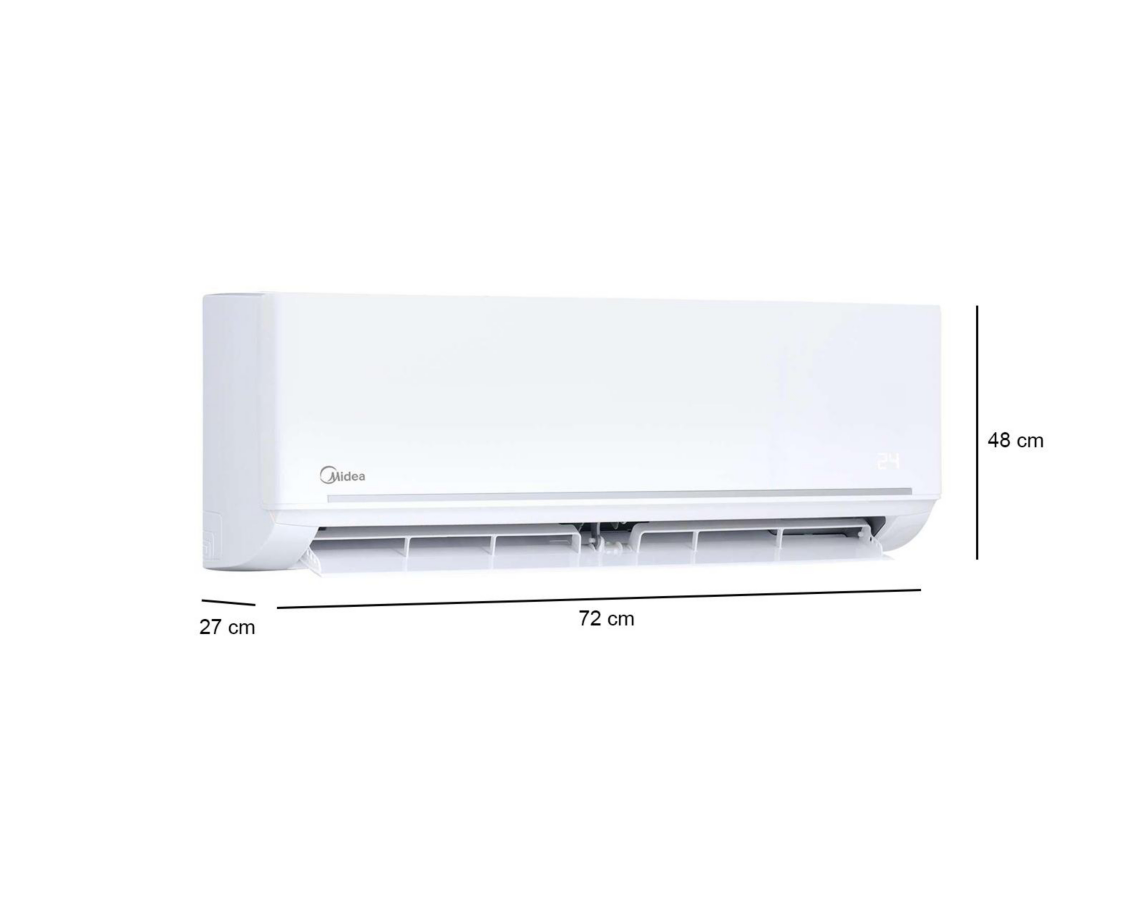 Foto 5 | Minisplit Midea 1 Tonelada 110V Frío y Calor MAS12H1AGRC