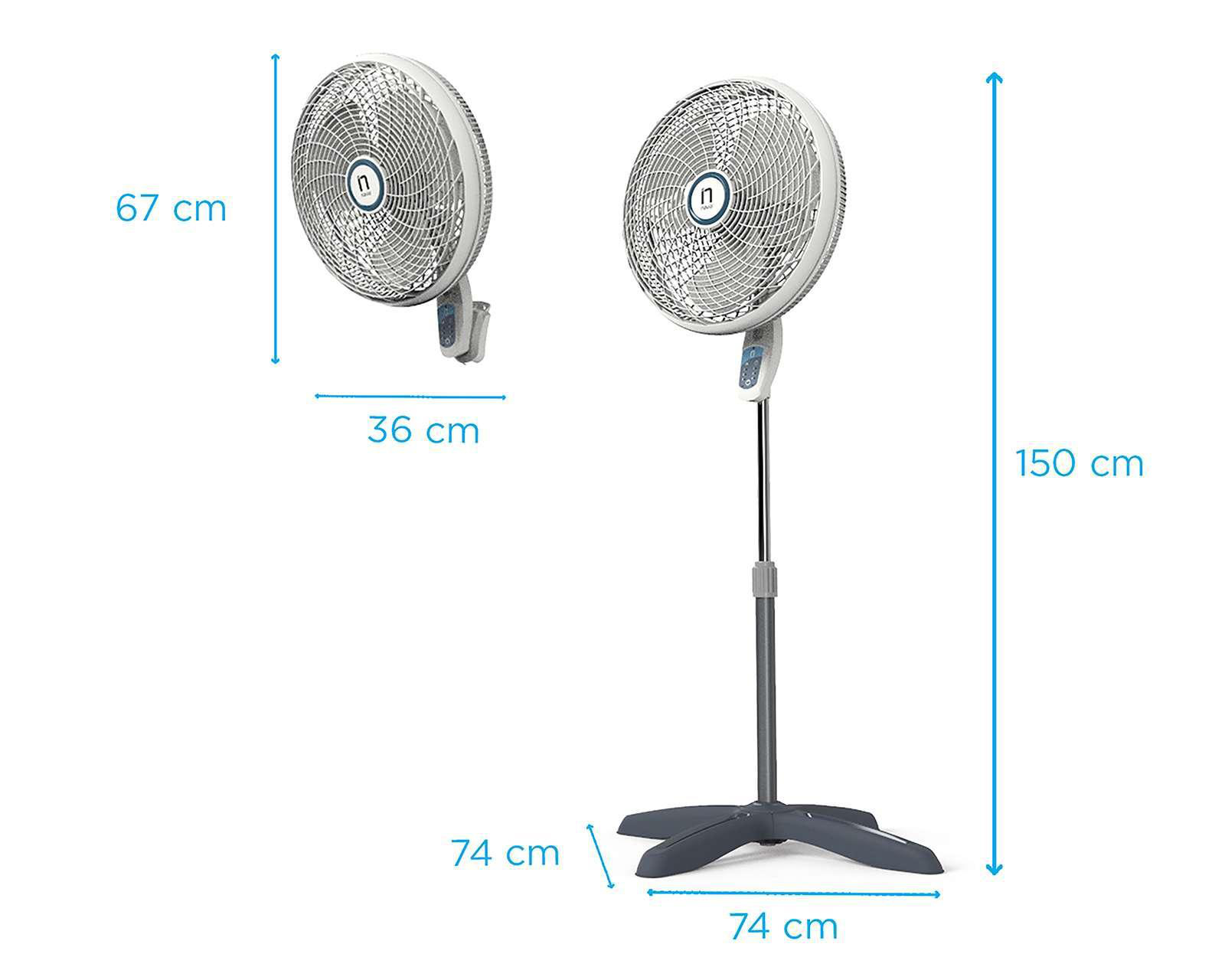 Foto 7 pulgar | Ventilador de Pedestal Navia 18"