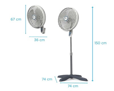 Foto 6 | Ventilador de Pedestal Navia 18"