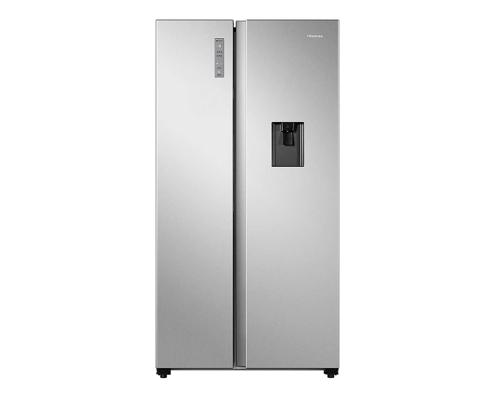 Foto 3 pulgar | Refrigerador Hisense Side by Side 18 Pies Plata RS19N6WCX