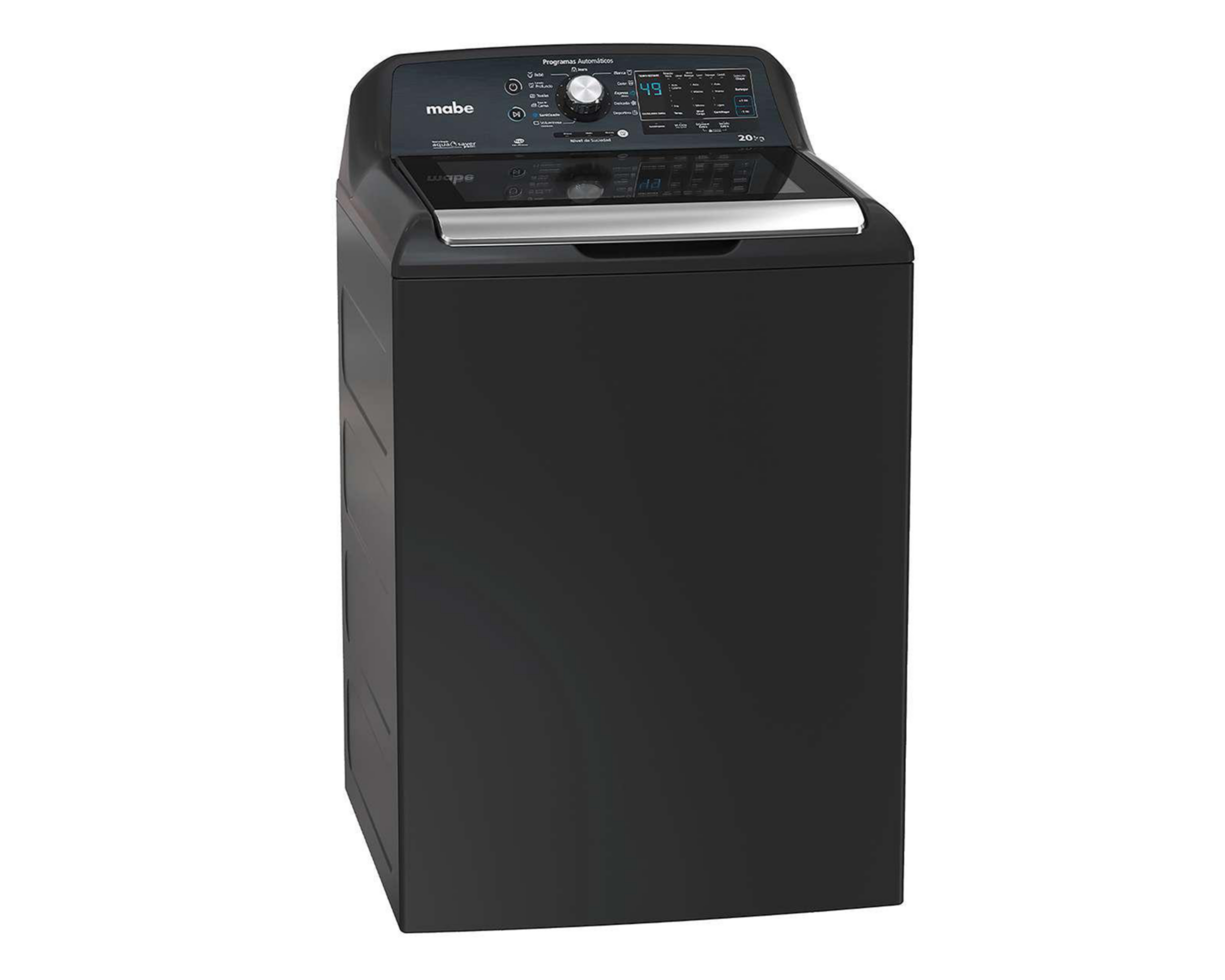 Lavadora Mabe Automática LMH70211WDAB0 20 kg Negro