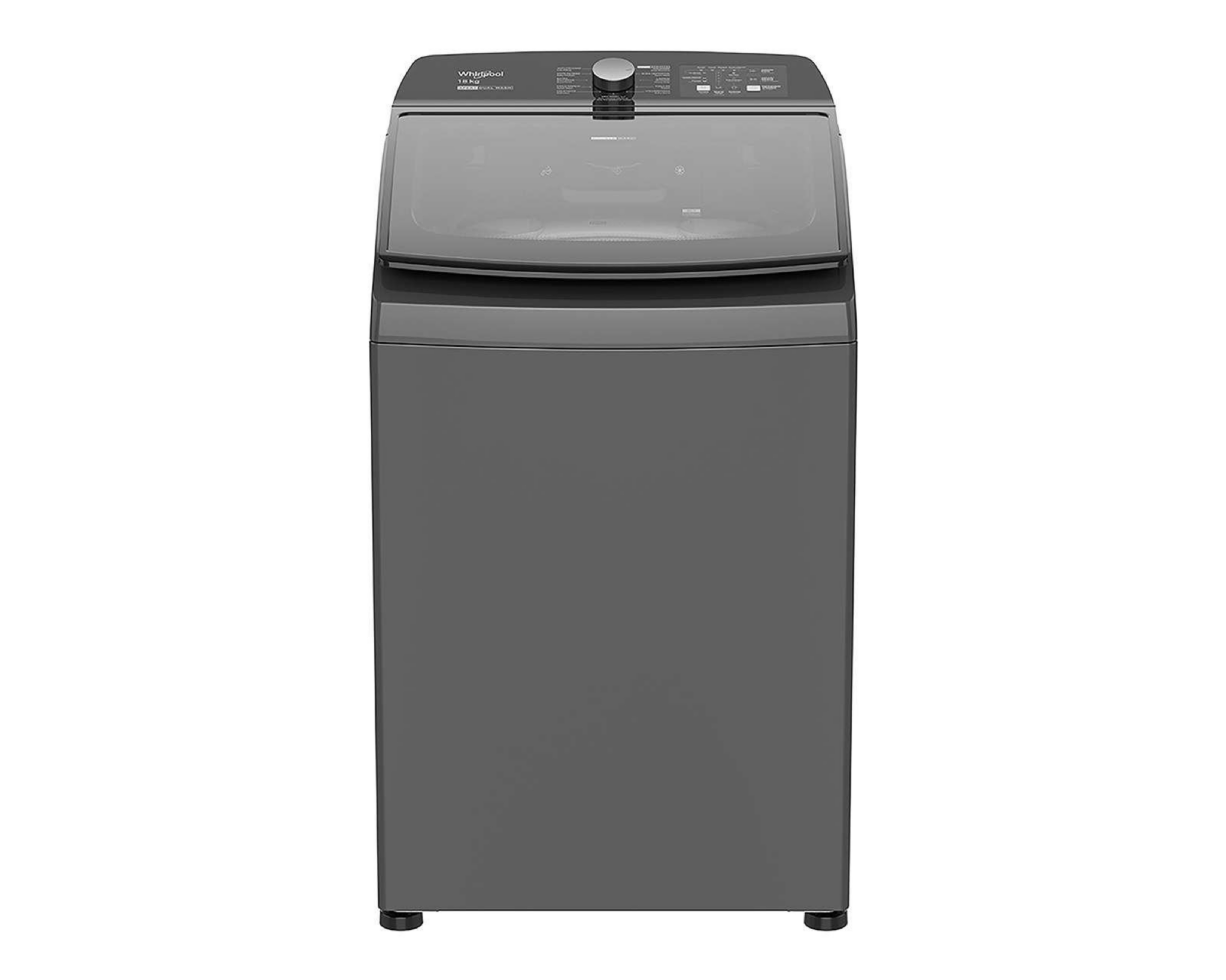 Foto 3 pulgar | Lavadora Whirlpool Digital WWH18ATALN 18 kg Gris