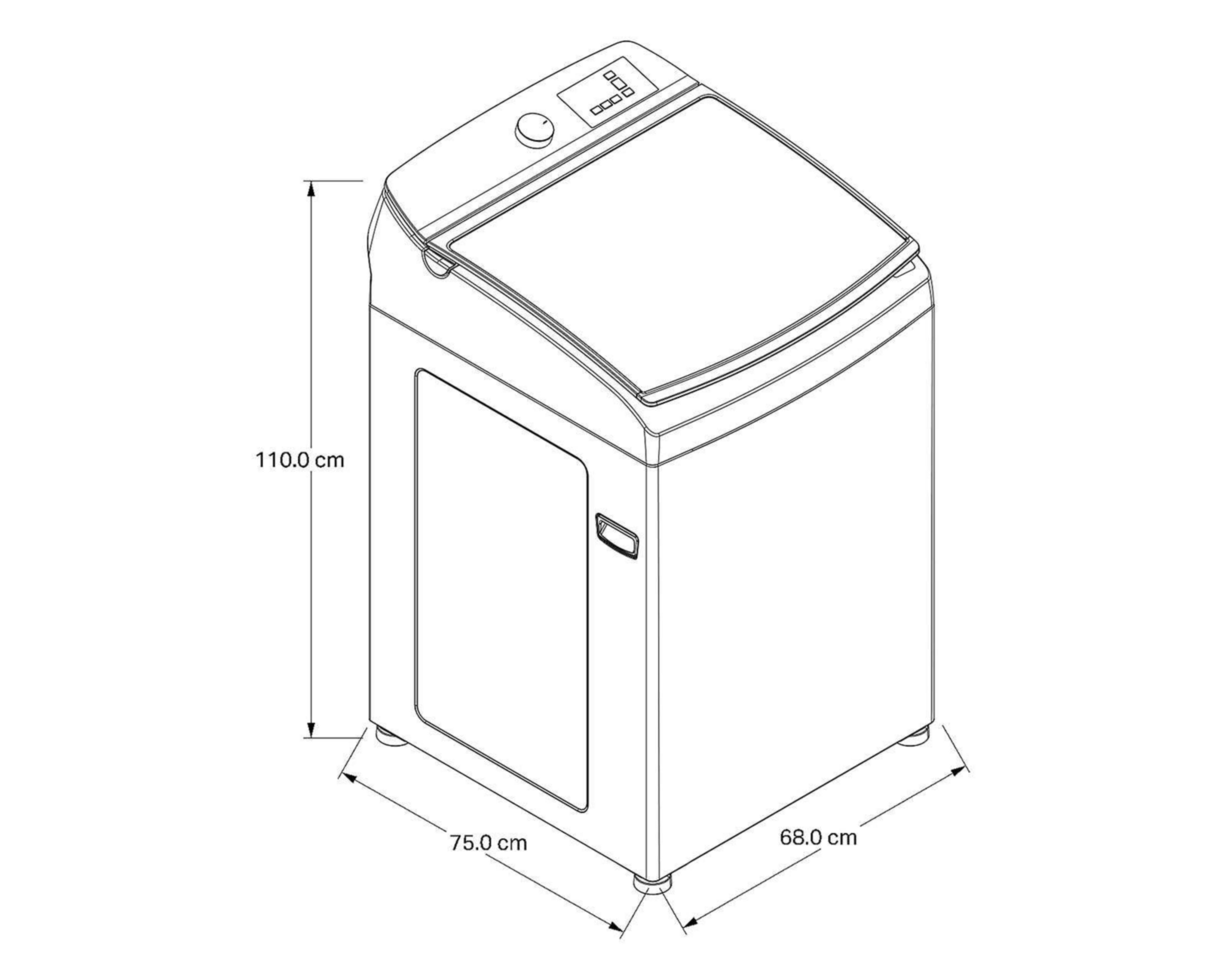 Foto 7 | Lavadora Whirlpool Digital WWH18ATALN 18 kg Gris