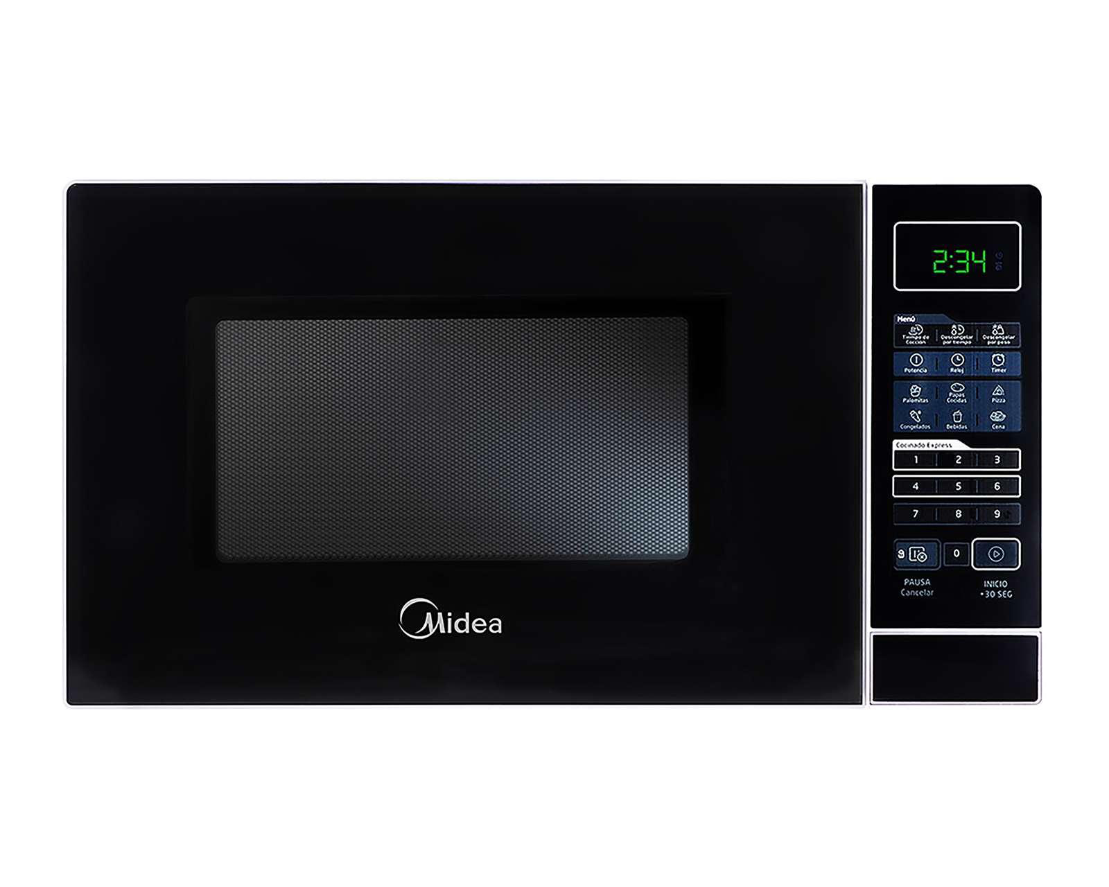 Microondas Midea 0.7 Pies MMDR07S2BW Negro