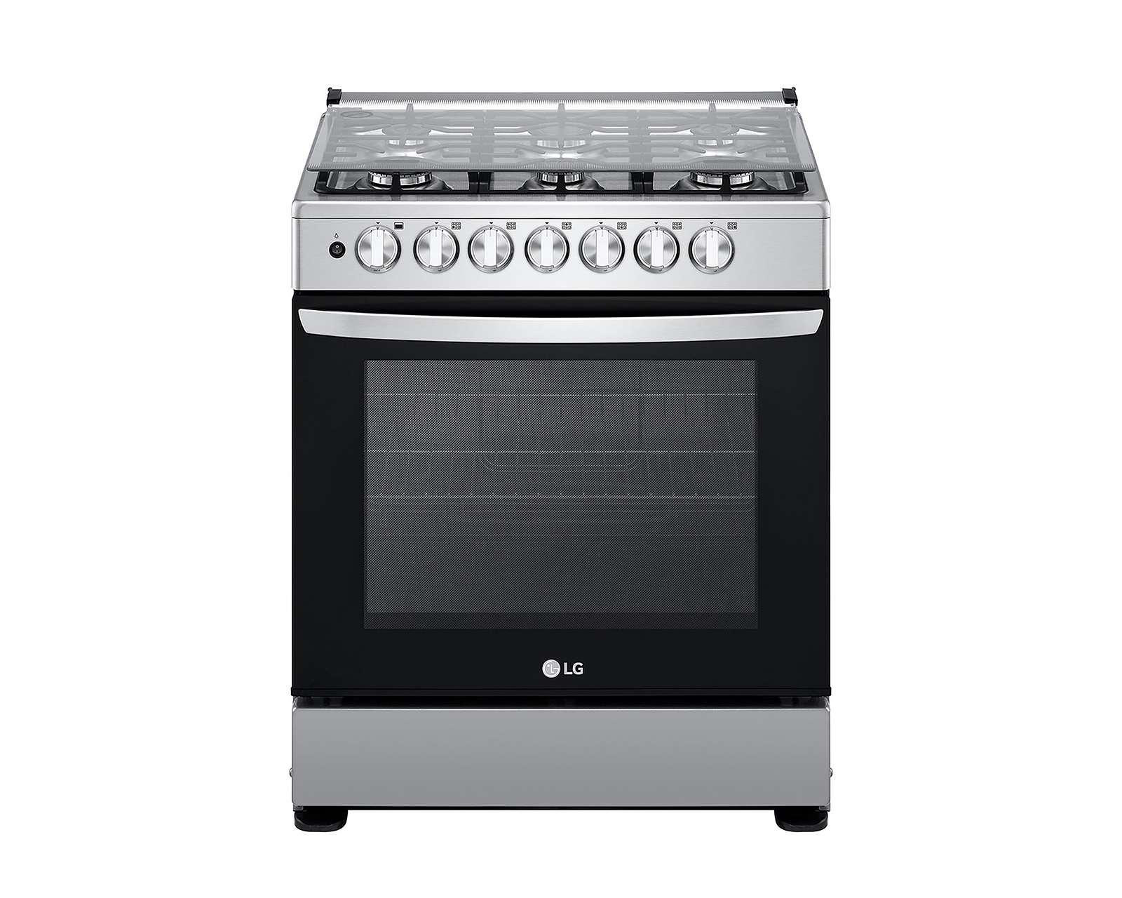 Estufa LG de Piso 30' con 6 Quemadores de Gas LRGZ5253S.CSTFGSS $14,999