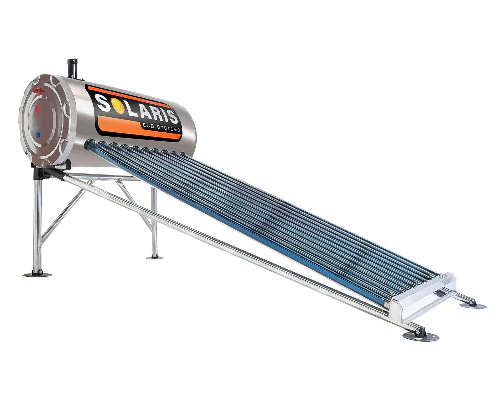 Calentador de Agua Solar Solaris SOL-5808SS 2 Servicios