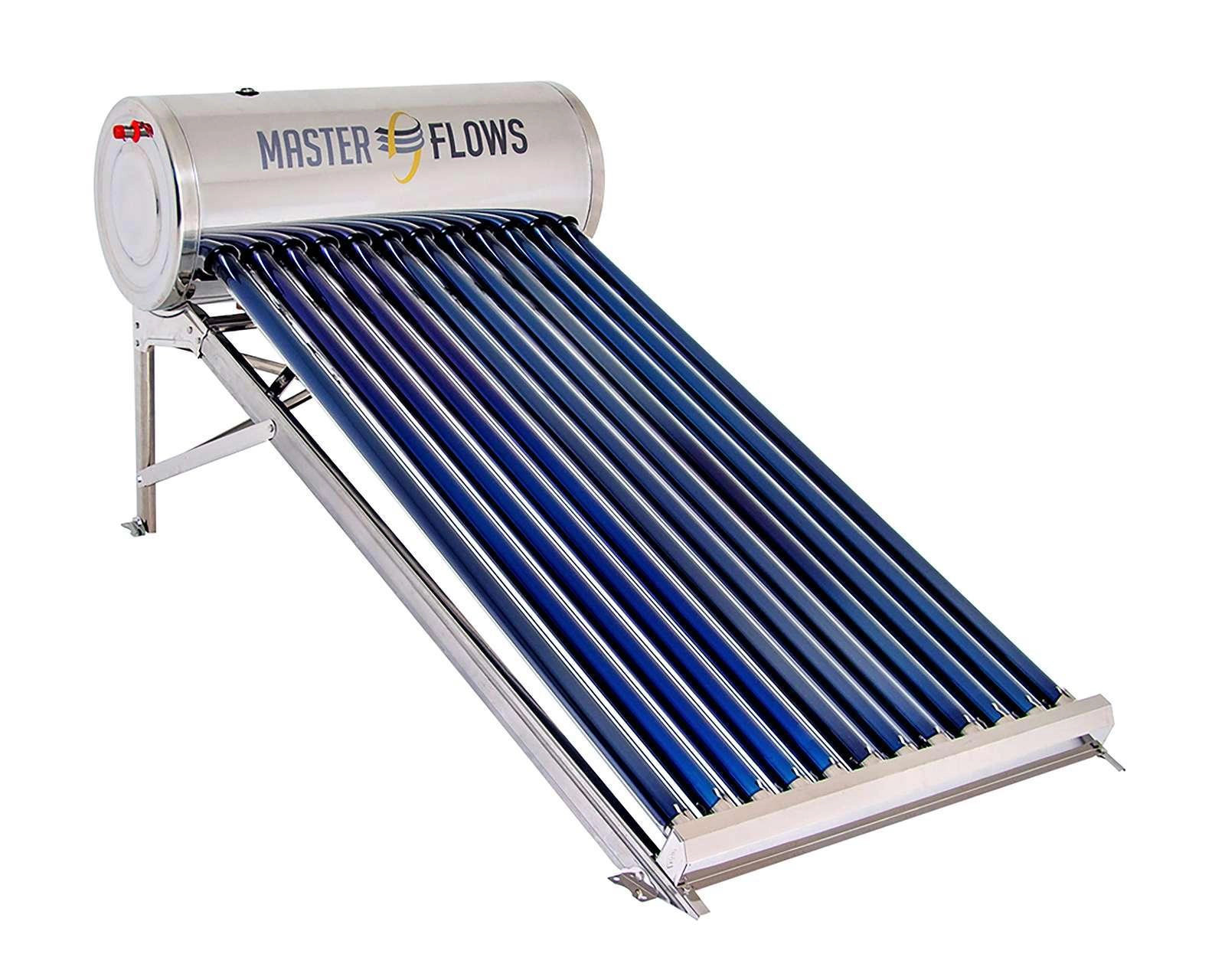 Foto 2 pulgar | Calentador de Agua Solar Master Flows 12T-150L 2-4 Servicios