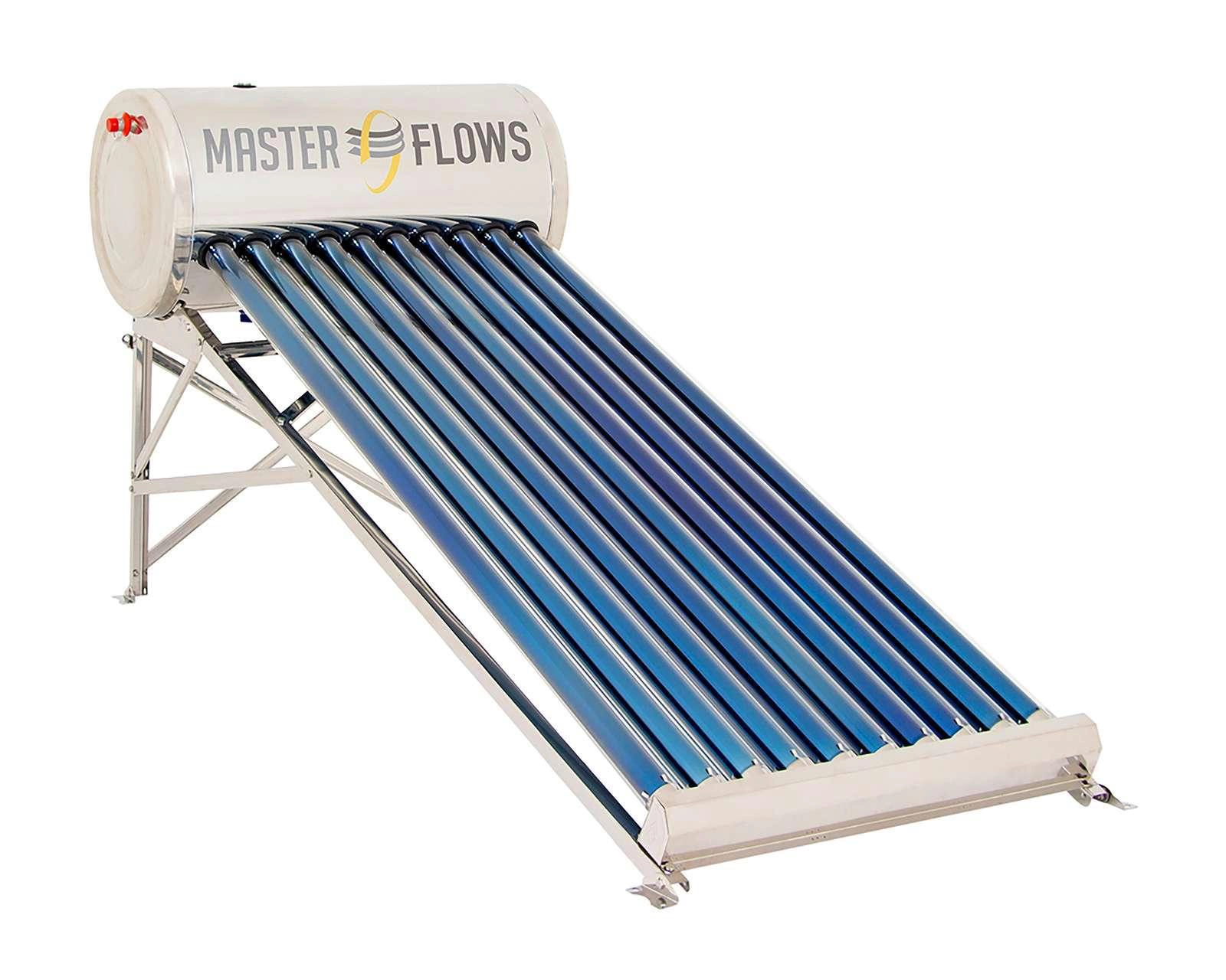 Foto 2 pulgar | Calentador de Agua Solar Master Flows 10T - 130L 2-3 Servicios