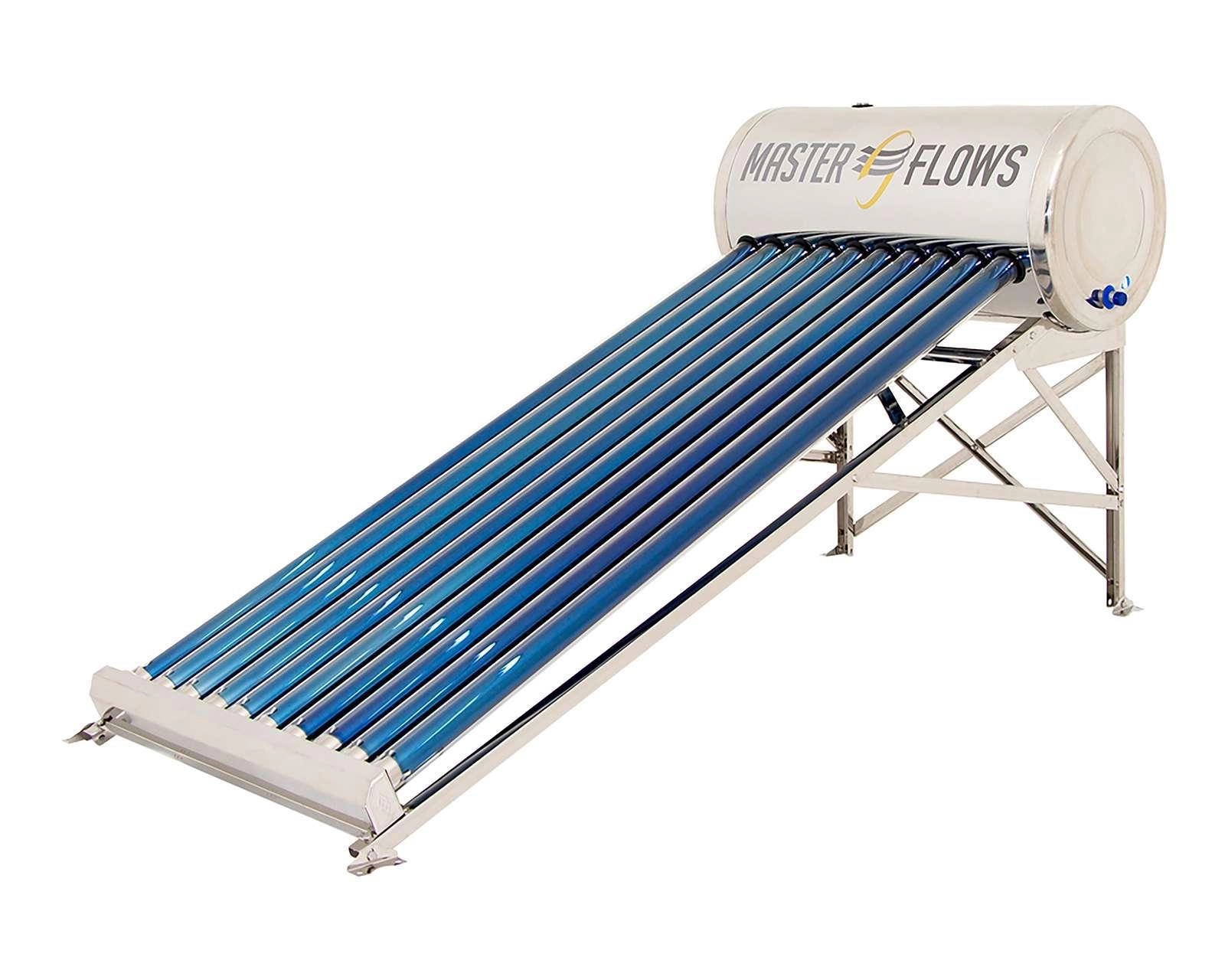 Foto 4 pulgar | Calentador de Agua Solar Master Flows 10T - 130L 2-3 Servicios