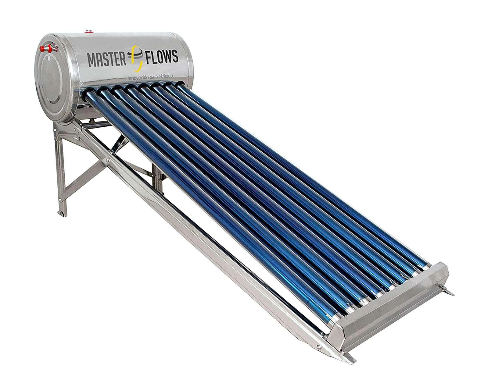 Calentador de Agua Solar Master Flows 8T - 90L 1-2 Servicios