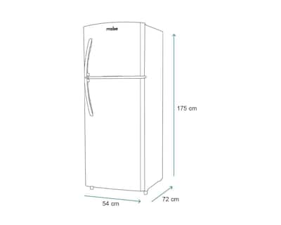 Foto 8 | Refrigerador Mabe RMA300FXMRQ0 Top Mount 11 Pies Plateado