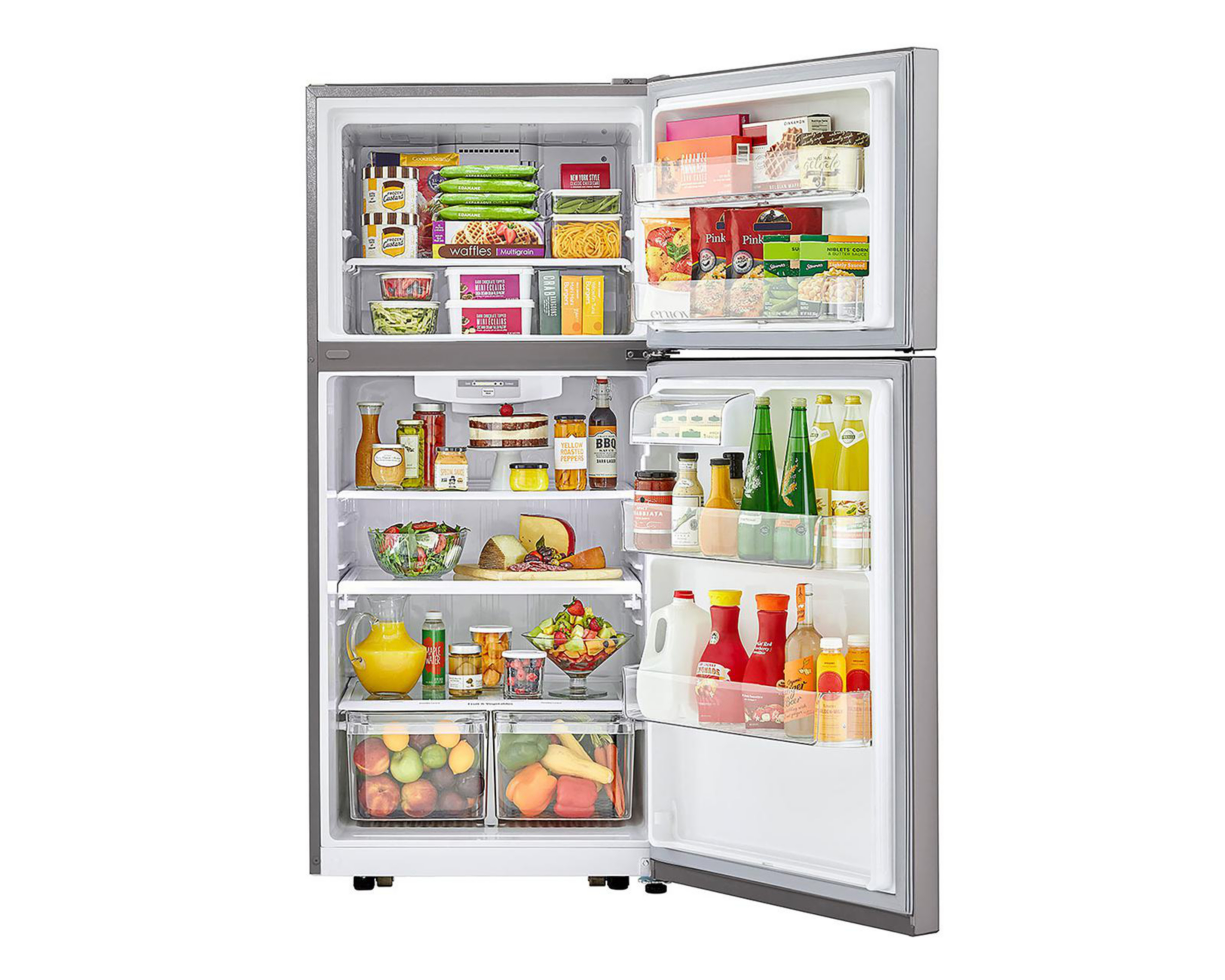 Foto 5 pulgar | Refrigerador LG GT24BS Top Mount 24 Pies Plata