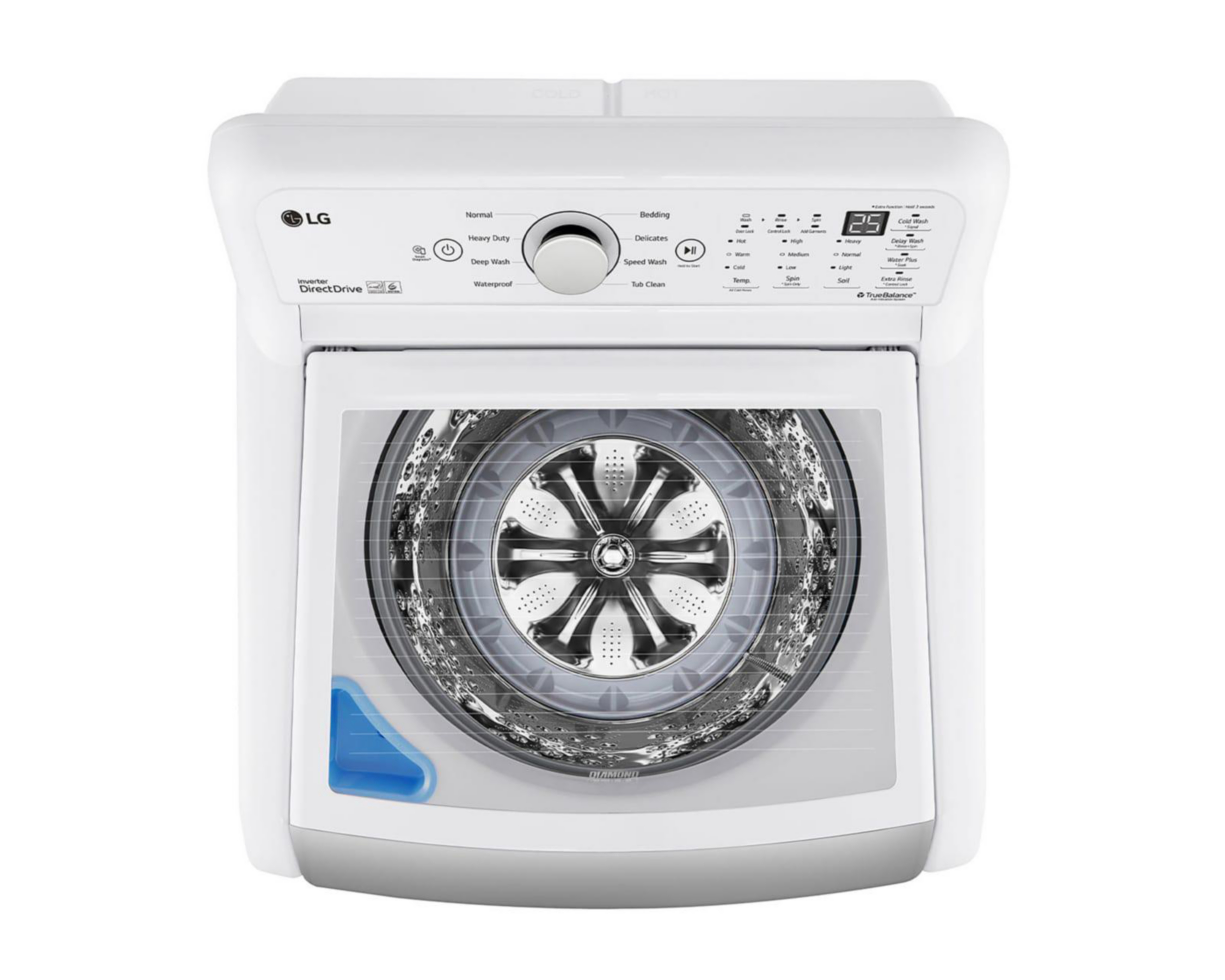 Foto 7 pulgar | Lavadora LG Automática WT25WT6HK 25 kg Blanca