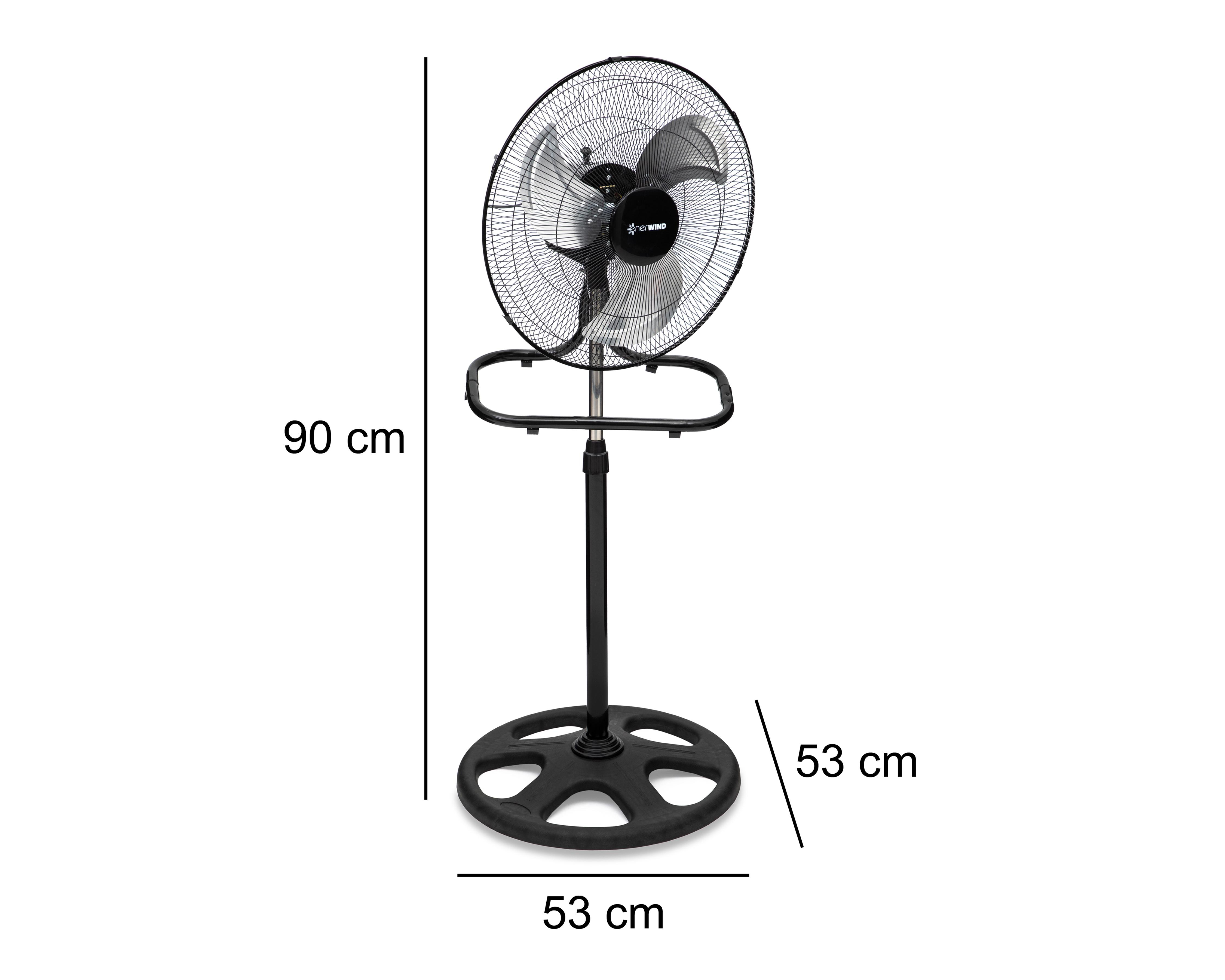 Foto 6 pulgar | Ventilador de Pedestal Enerwind 18 Pulgadas
