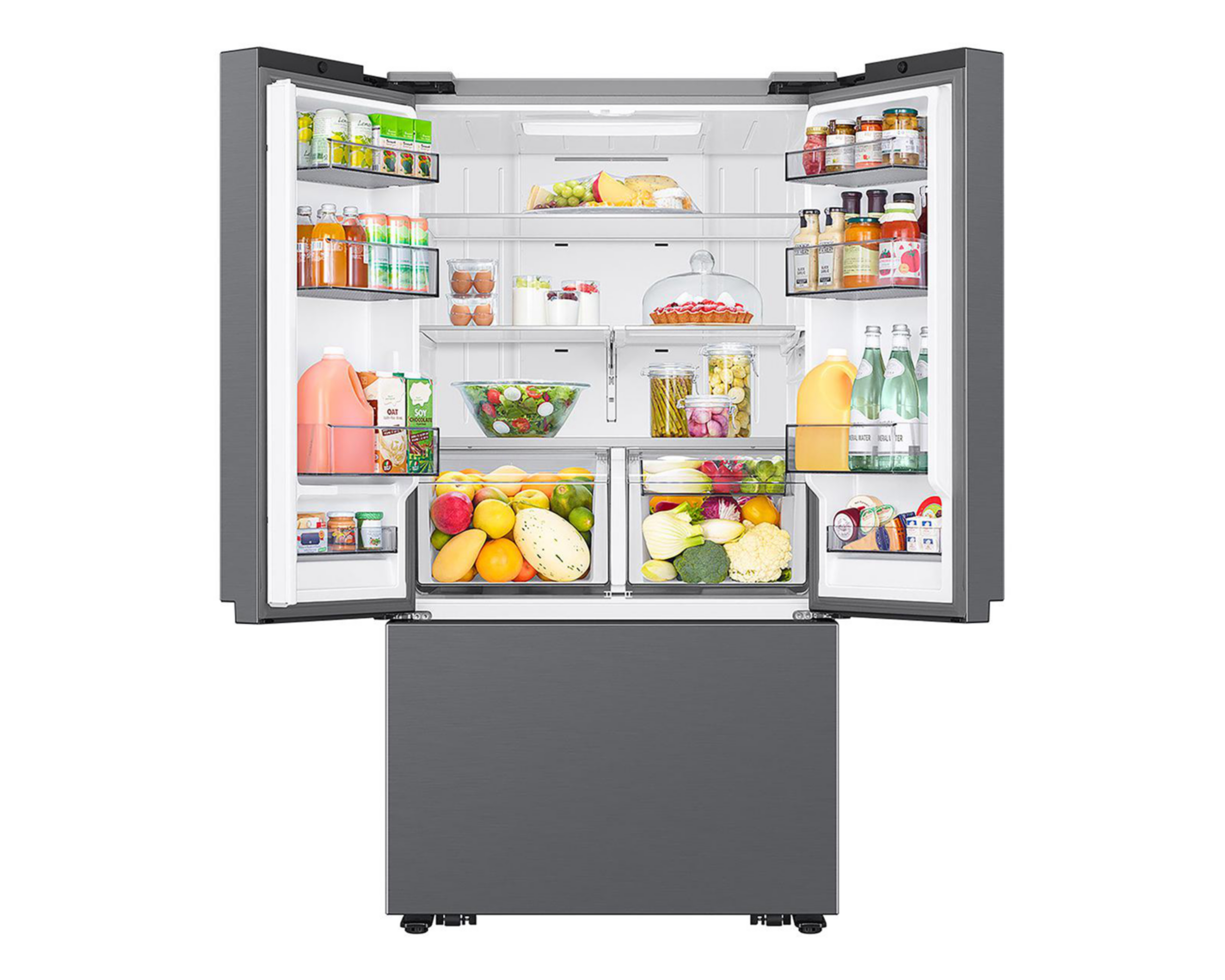 Foto 6 pulgar | Refrigerador Samsung French Door 31.5 Pies Silver Matt RF32CG5N10S9EM