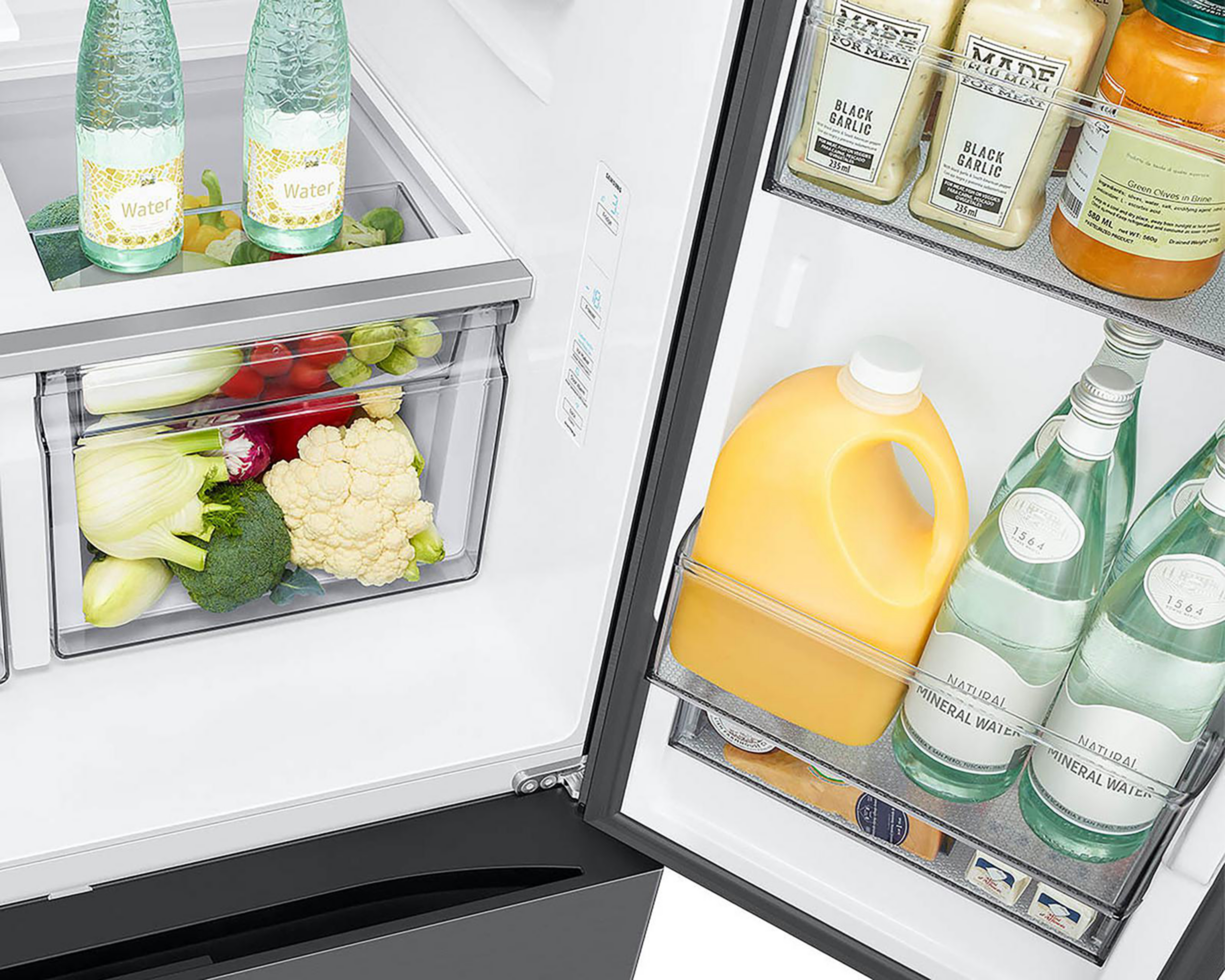 Foto 7 pulgar | Refrigerador Samsung French Door 31.5 Pies Silver Matt RF32CG5N10S9EM