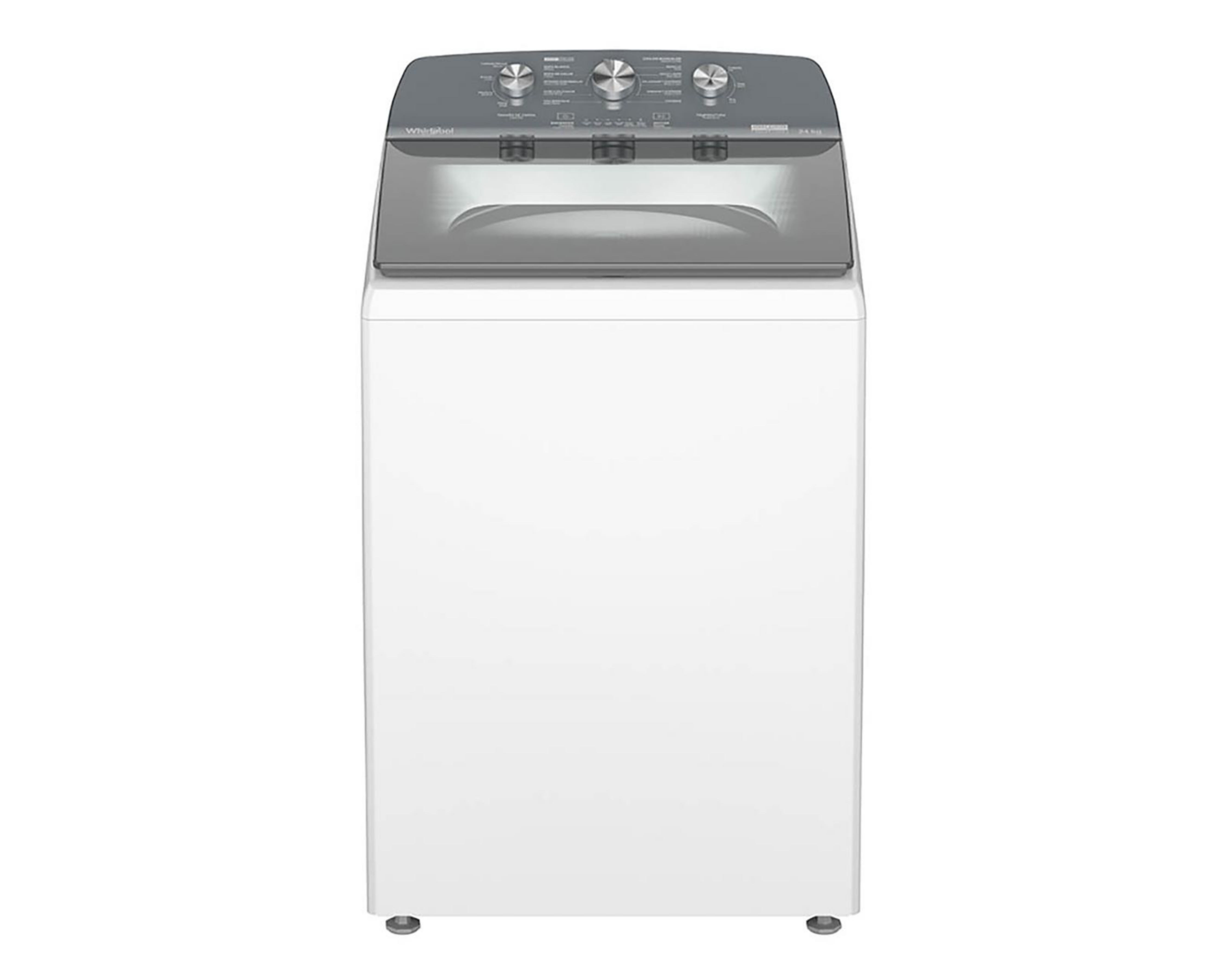 Lavadora Whirlpool Automática 8MWTW2423WPM 24 kg Blanca