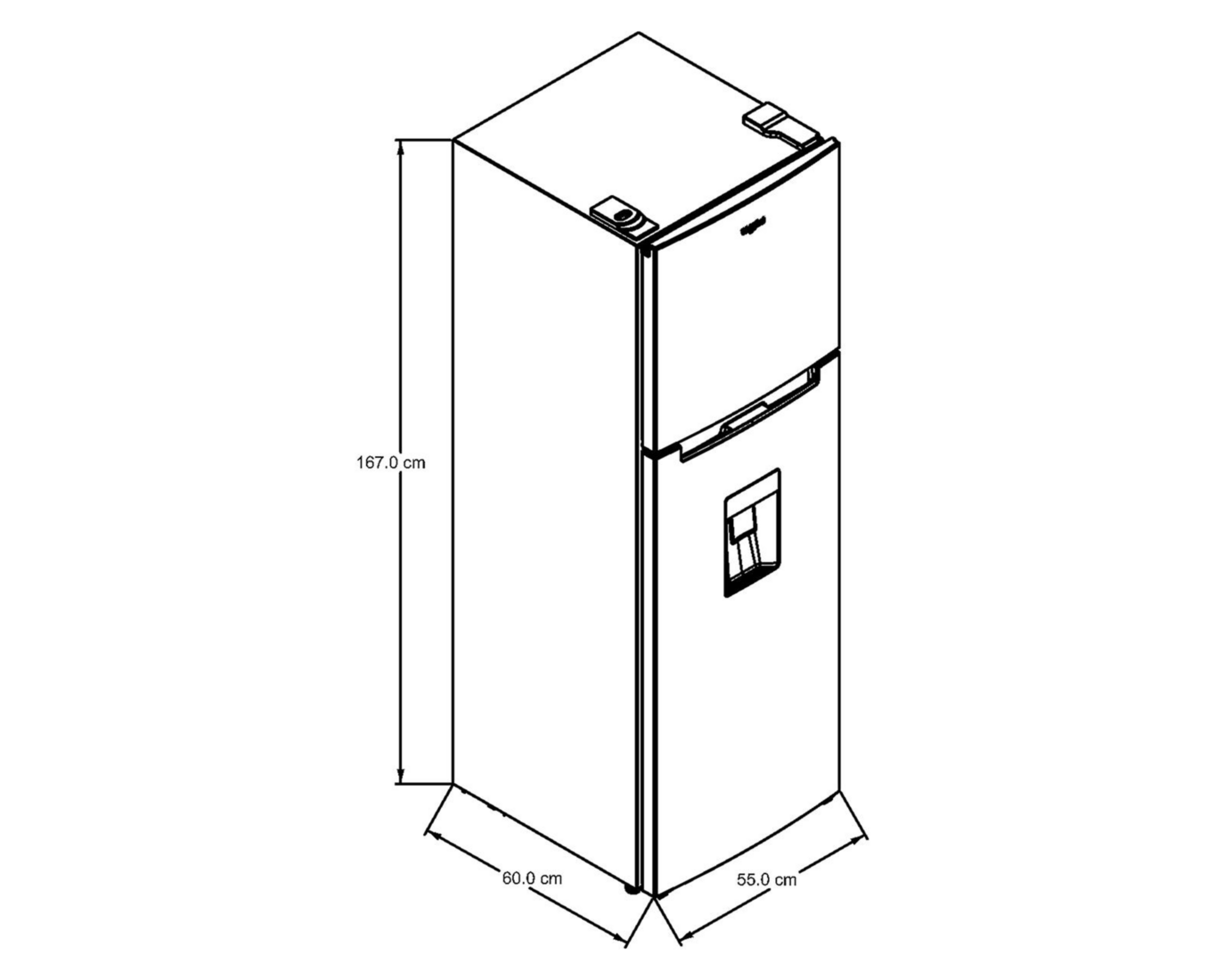 Foto 10 pulgar | Refrigerador Inverter Whirlpool Top Mount 9 Pies Silver WT32209D