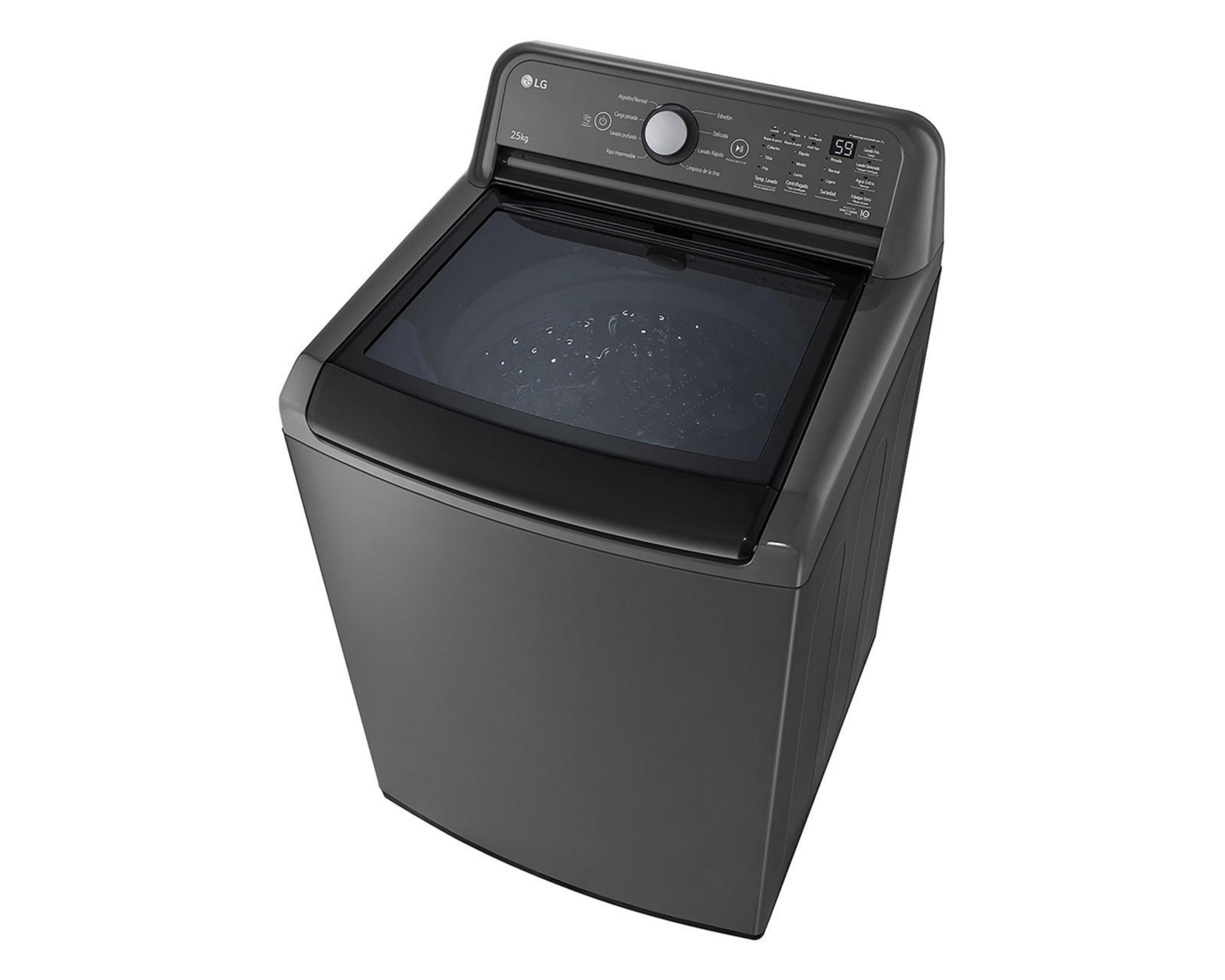 Foto 5 pulgar | Lavadora LG Automática WT25MT6HK.ABWELAT 25 kg Negra