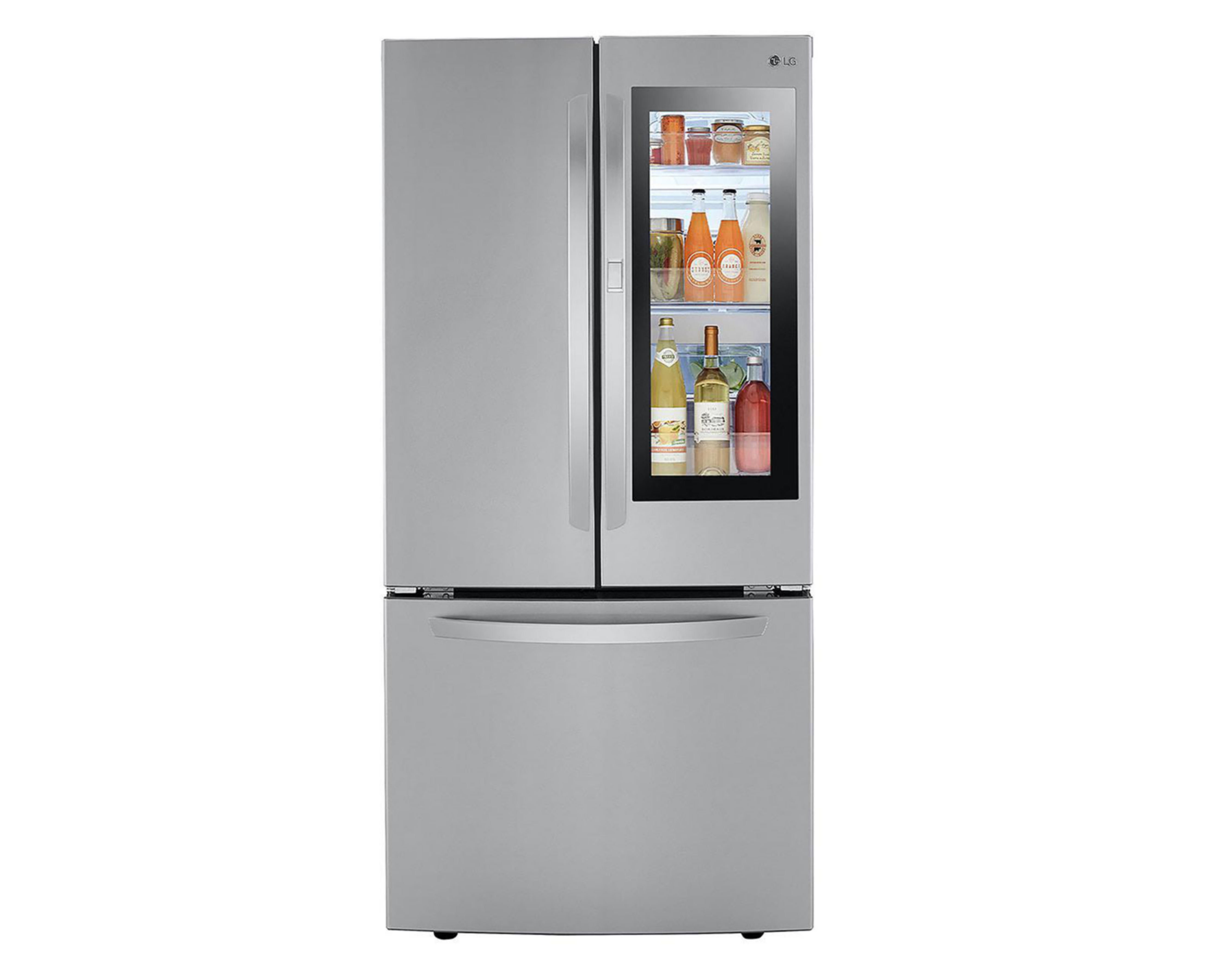 Foto 3 pulgar | Refrigerador LG French Door 25 Pies Plateado GM25BQSASTFMXM