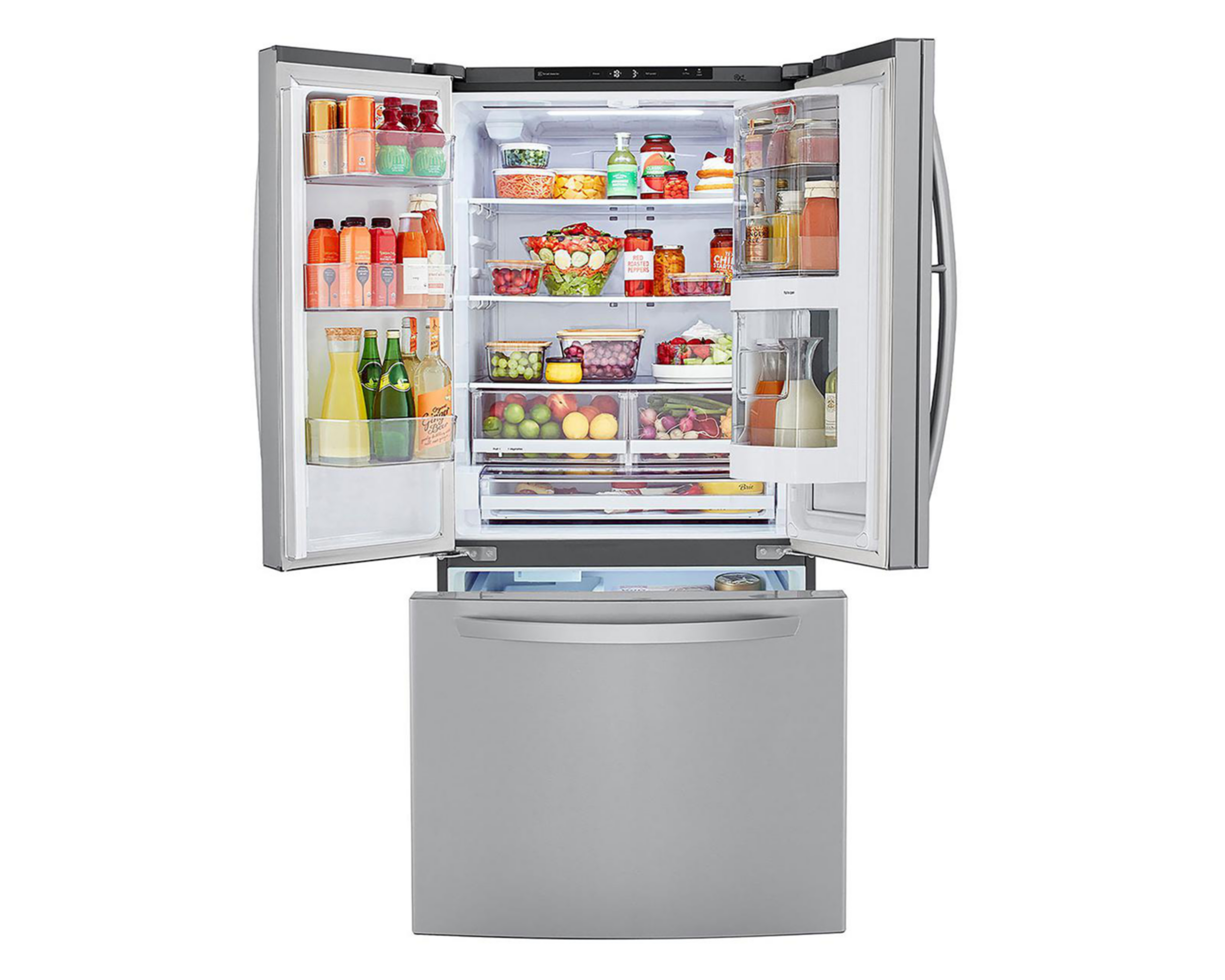 Foto 4 pulgar | Refrigerador LG French Door 25 Pies Plateado GM25BQSASTFMXM