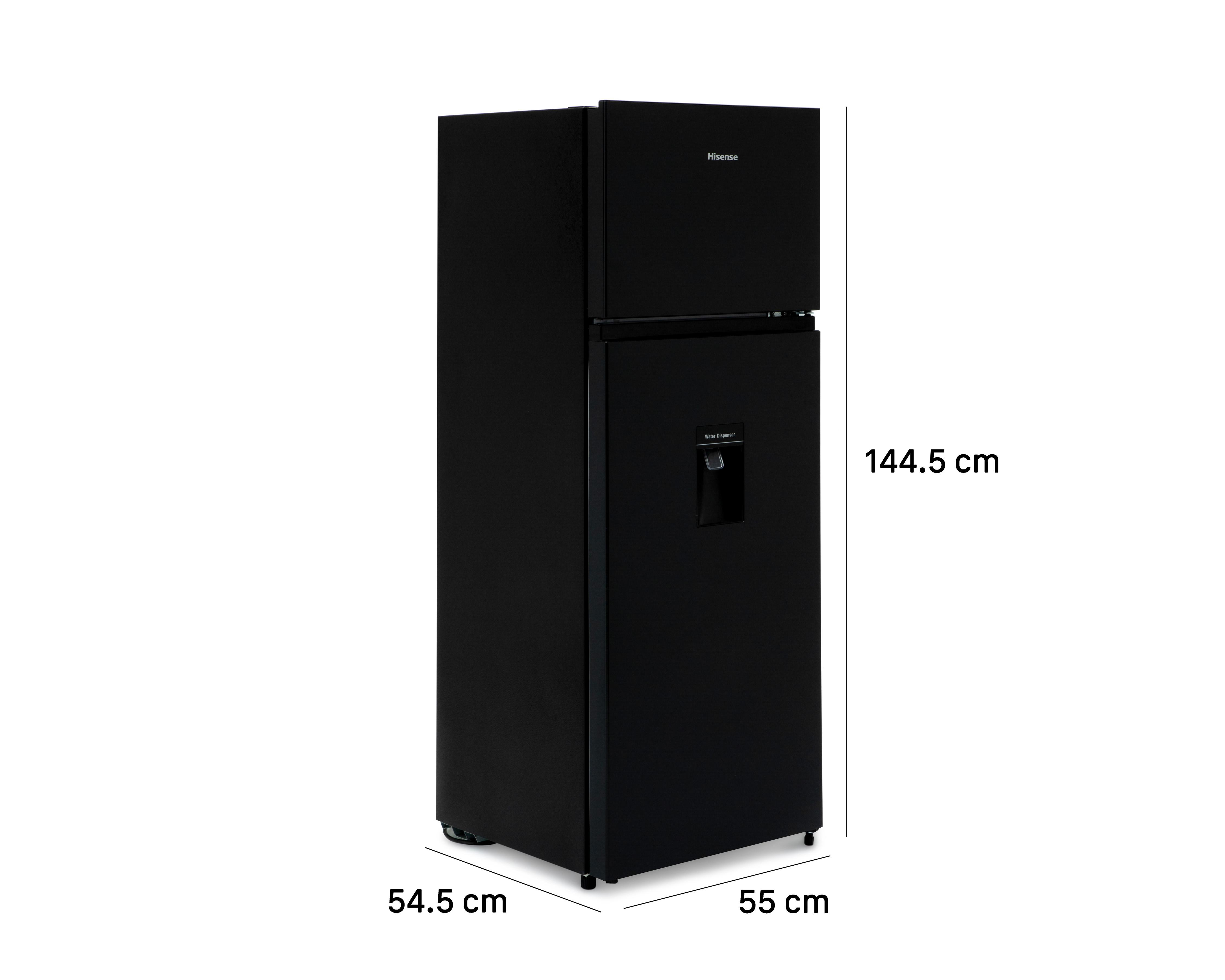 Foto 7 pulgar | Refrigerador Hisense RT80D6WGX Top Mount 8 Pies Negro