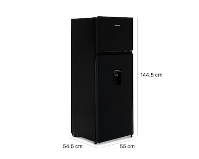 Foto 6 | Refrigerador Hisense Top Mount 8 Pies Negro RT80D6WGX