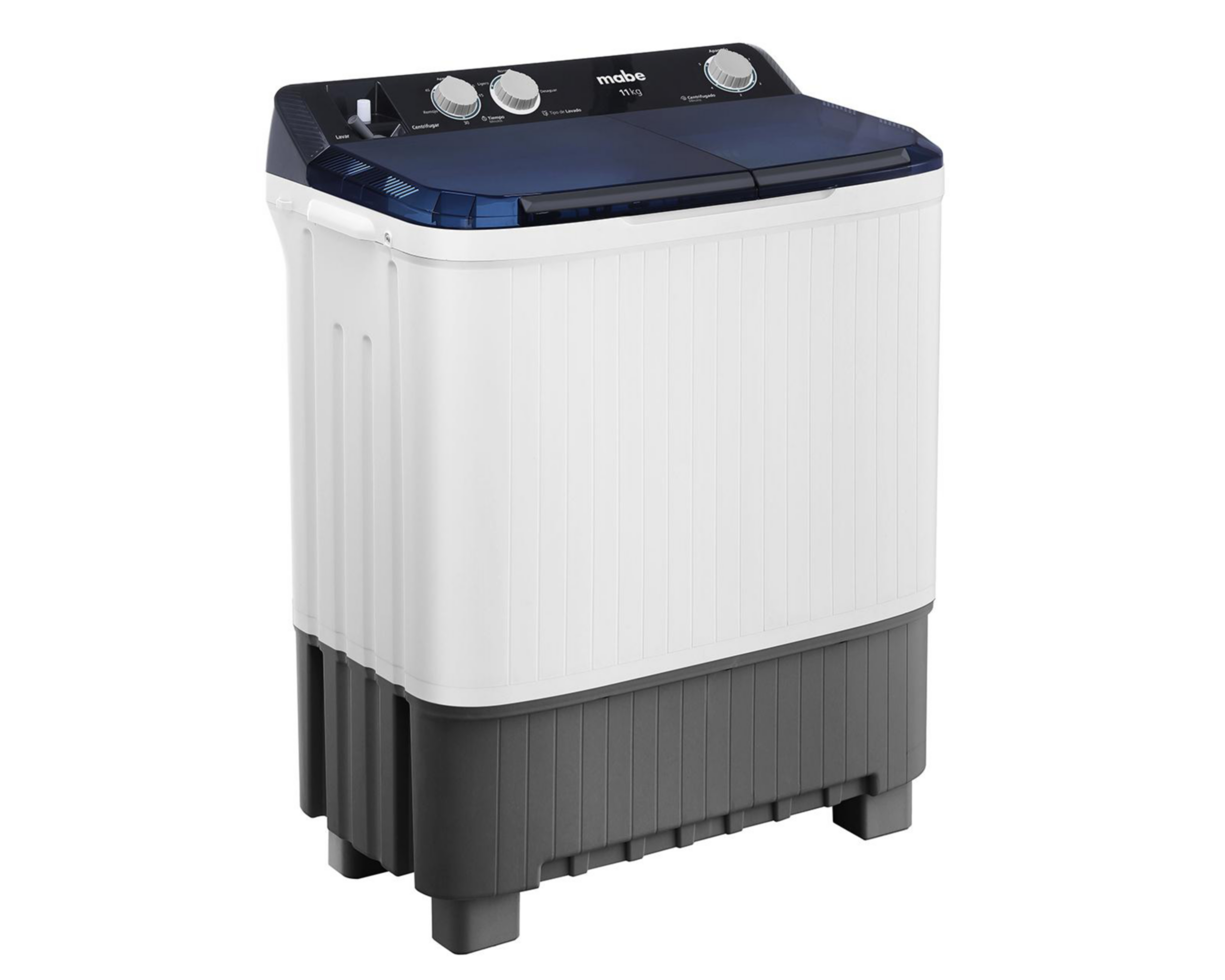 Lavadora Mabe Tina Doble LMDX1123HBAB0 11 kg Blanca $3,499