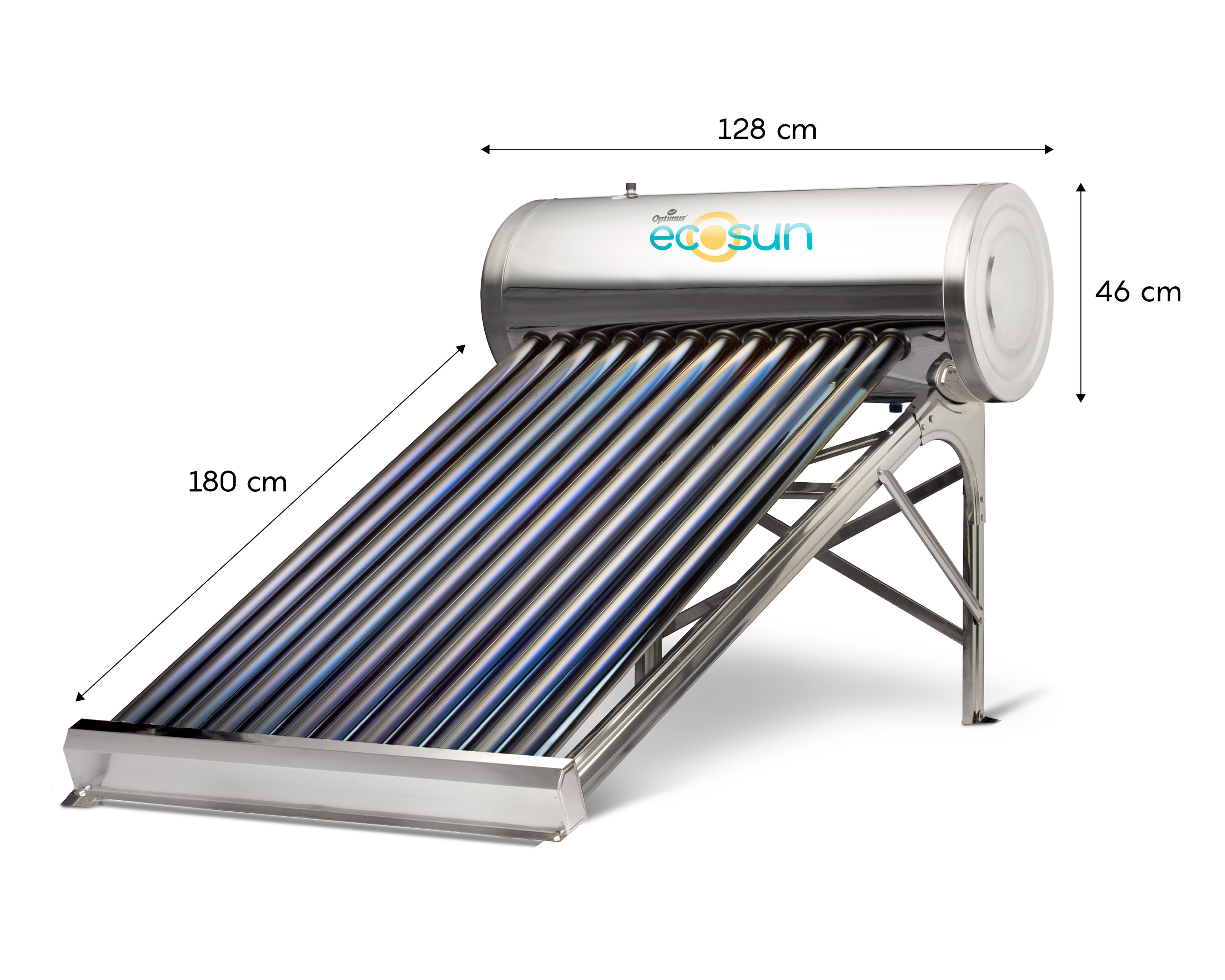 Foto 5 | Calentador de Agua Optimus SG 12/58/1800 de 4 Servicios Solar - Gas