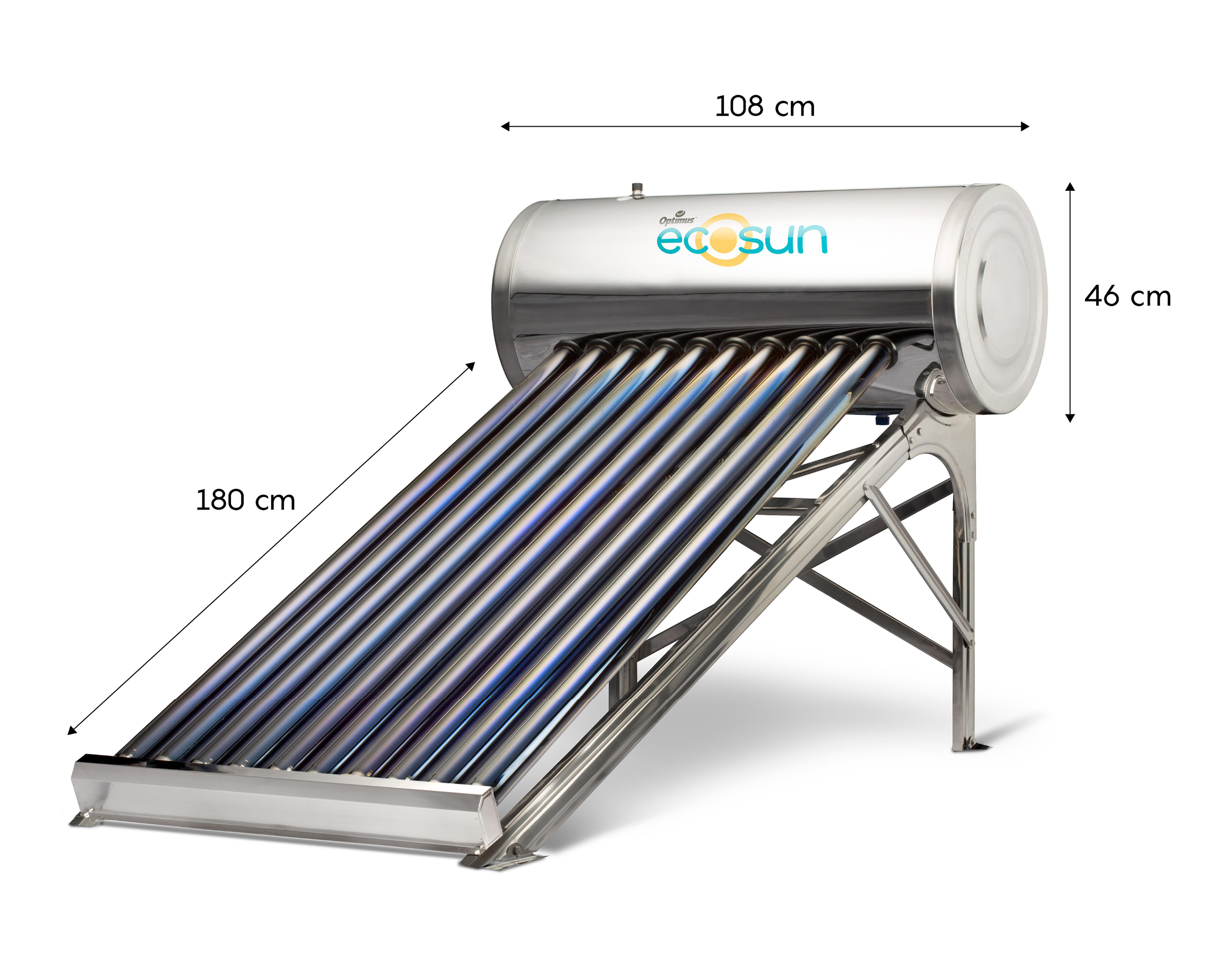 Foto 5 | Calentador de Agua Optimus SG 10/58/1800 de 3 Servicios Solar - Gas