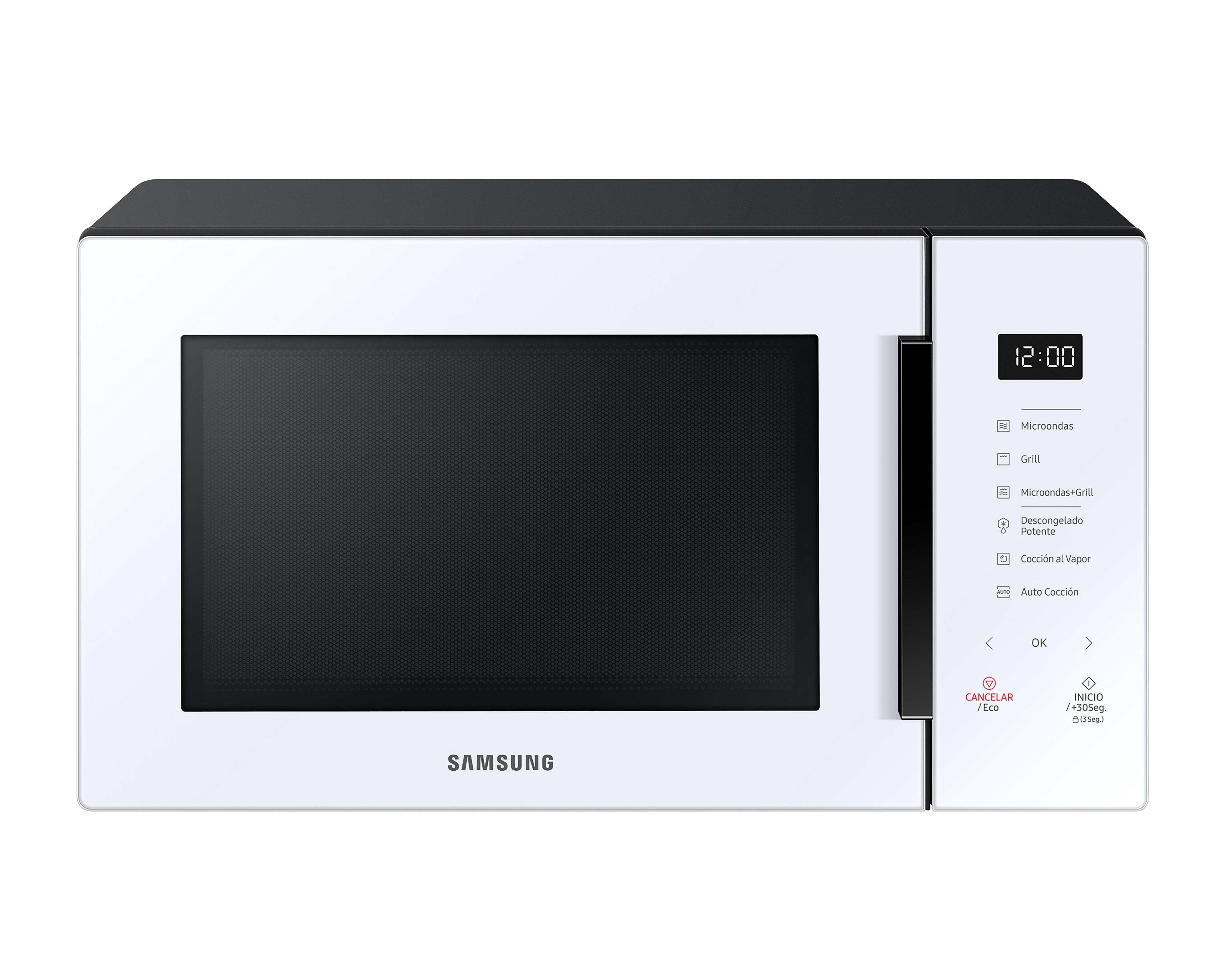 Foto 3 pulgar | Horno de Microondas Samsung 1 Pie MG30T5018UW/AX Blanco