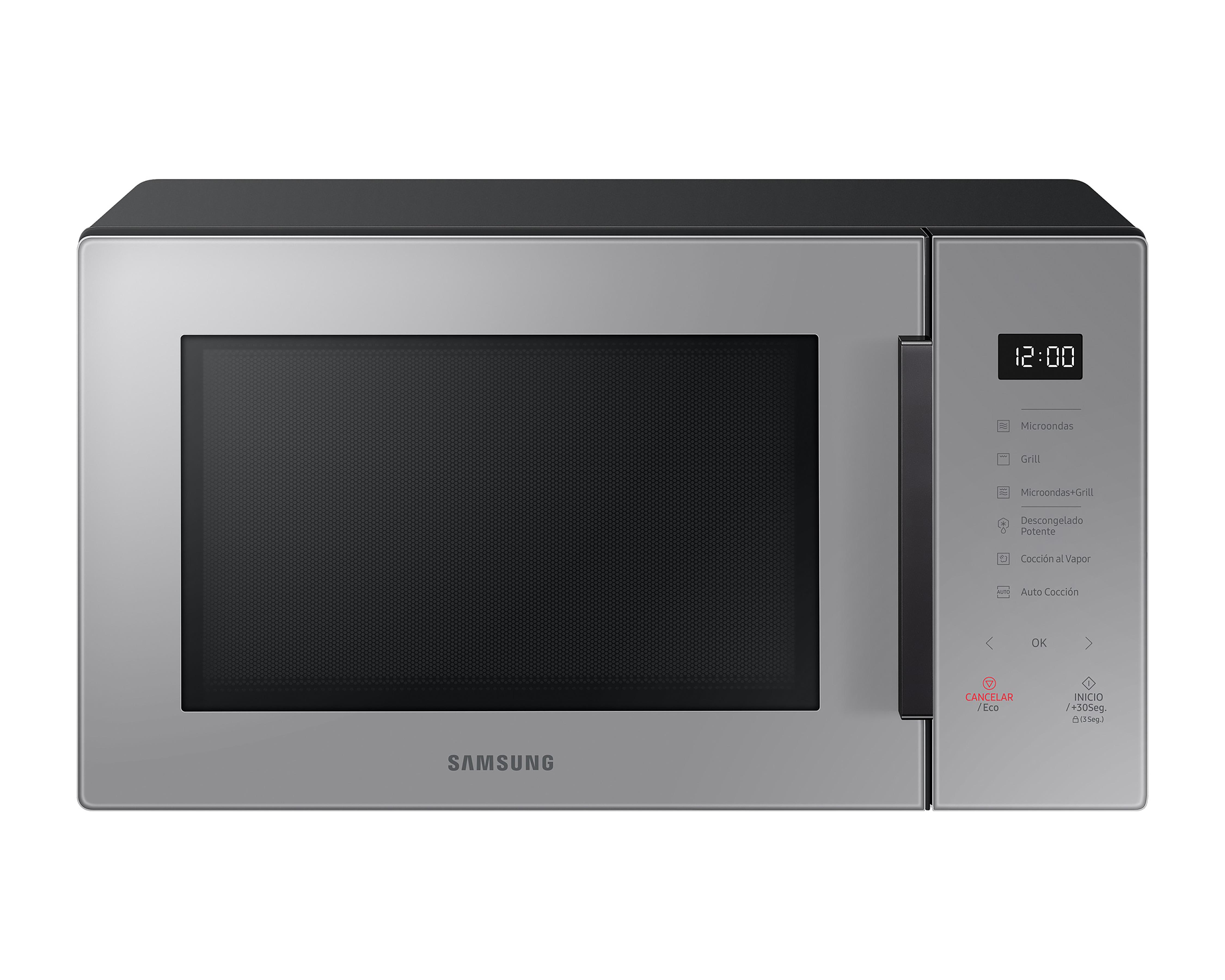 Foto 2 | Horno de Microondas Samsung 1 Pie MG30T5018UG/AX Gris