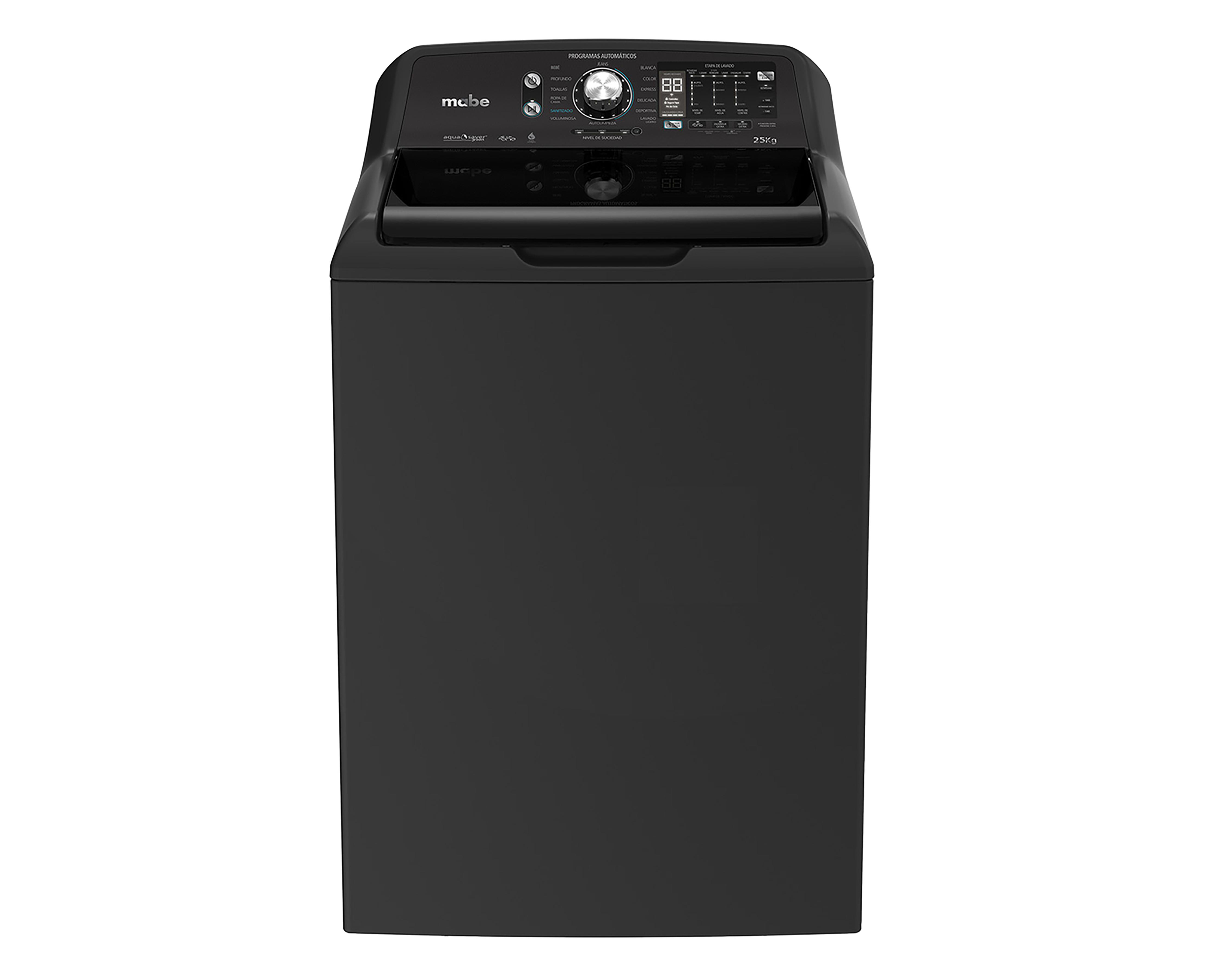 Lavadora Mabe Automática LMP75201WDAB0 25 kg Negra