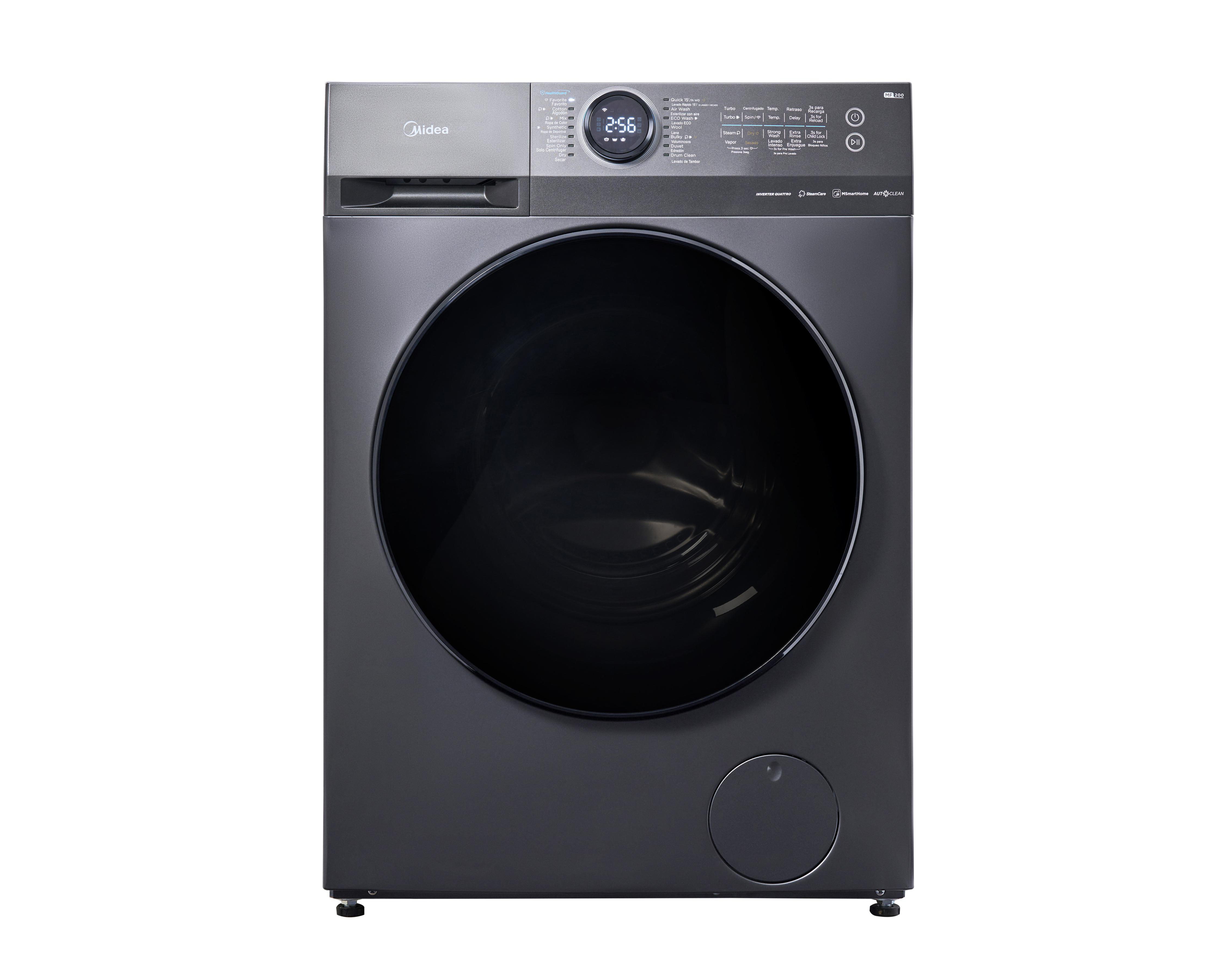 Foto 3 pulgar | Lavasecadora Midea Automática MF200D150WB/T 15 kg Gris