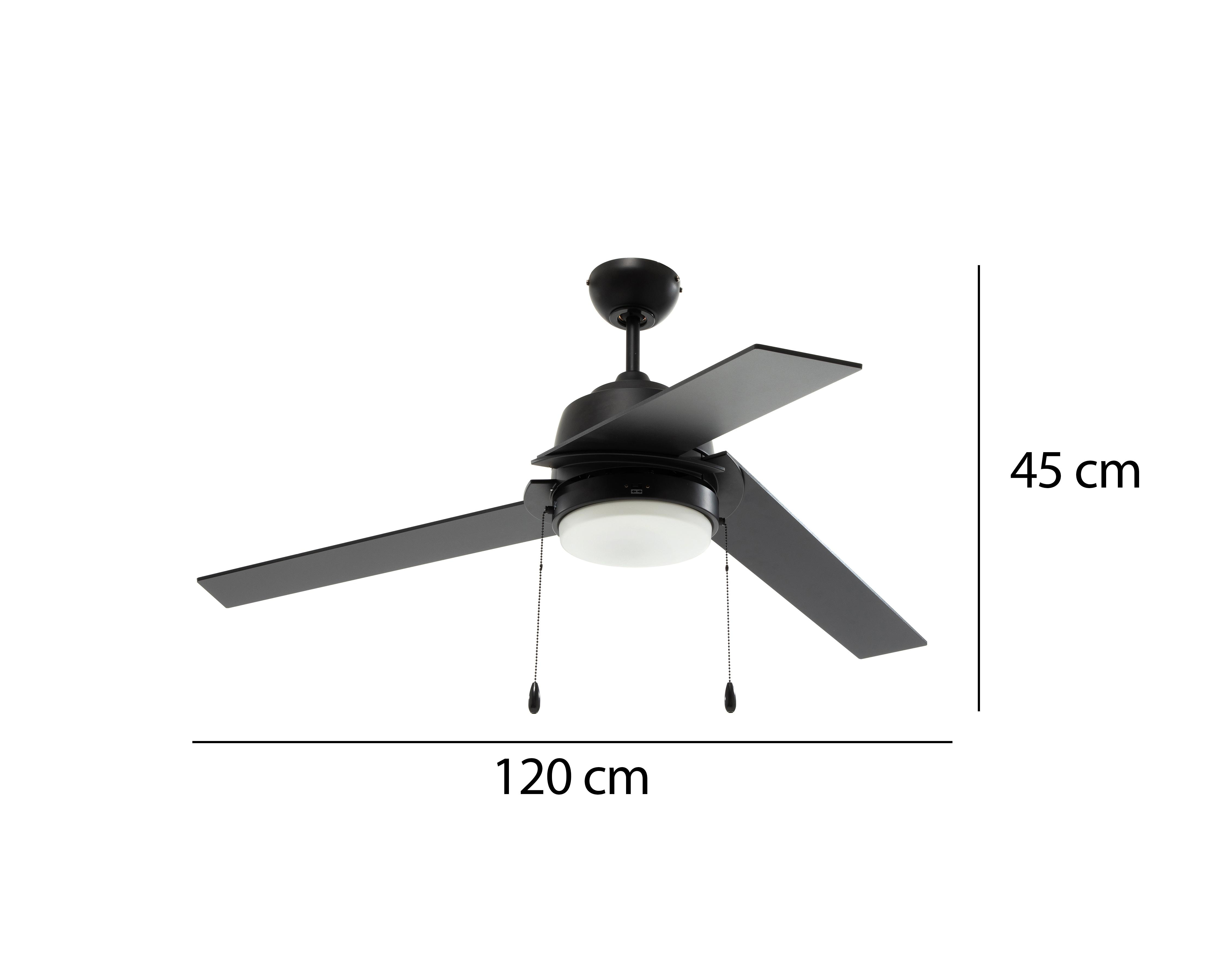 Foto 5 pulgar | Ventilador de Techo con Lámara Starhaus 48 Pulgadas