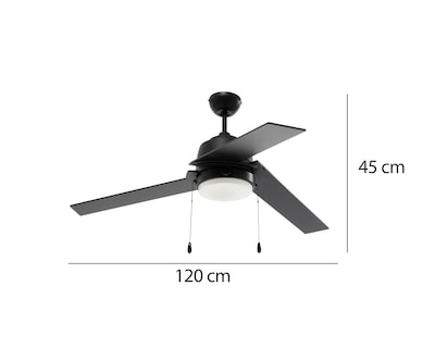 Foto 4 | Ventilador de Techo con Lámara Starhaus 48 Pulgadas
