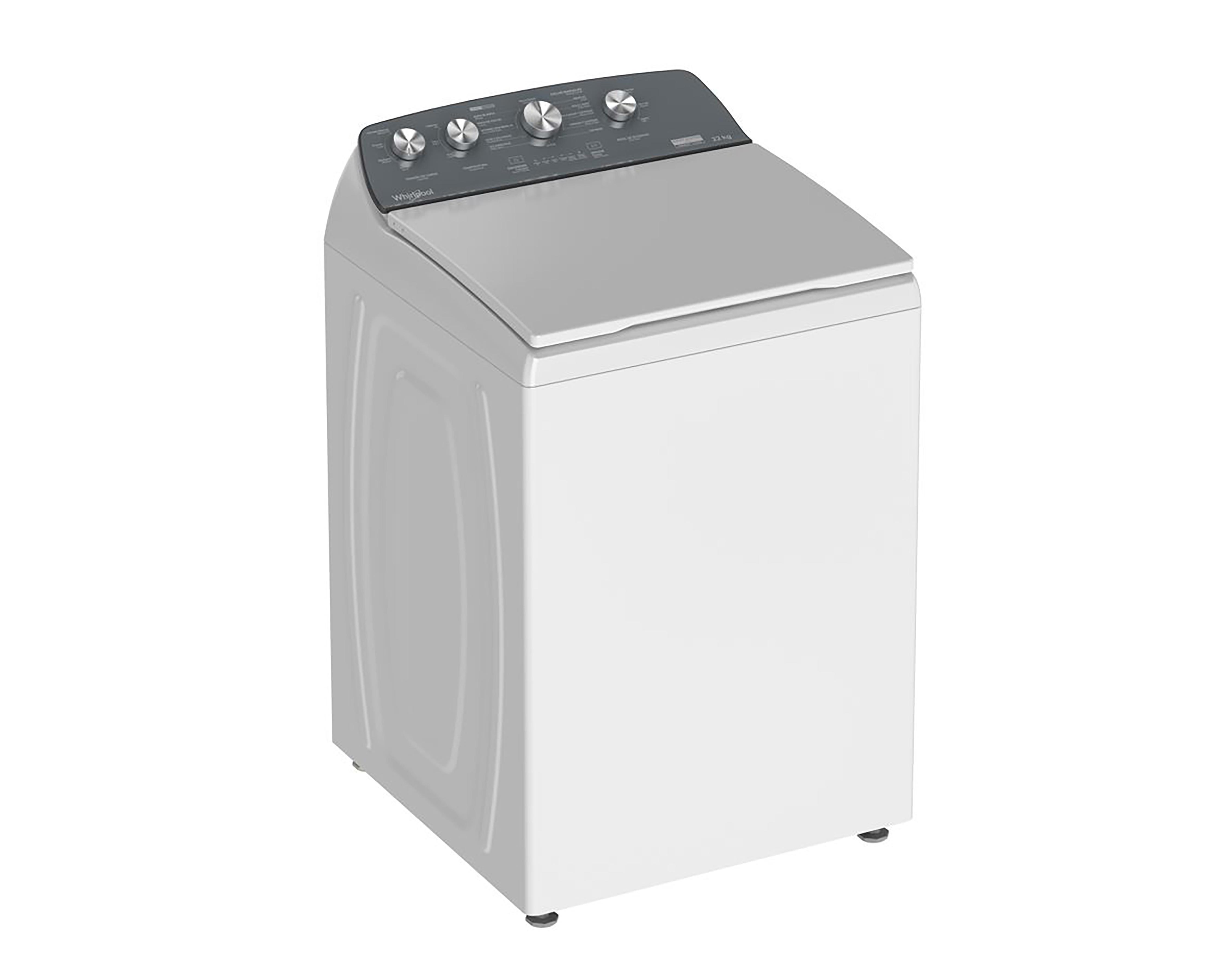 Lavadora Whirlpool 8MWTW2224MPM 22 kg Blanca