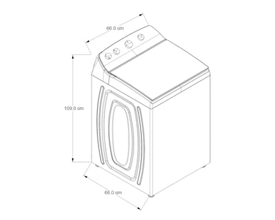 Foto 6 | Lavadora Whirlpool 8MWTW2224MPM 22 kg Blanca